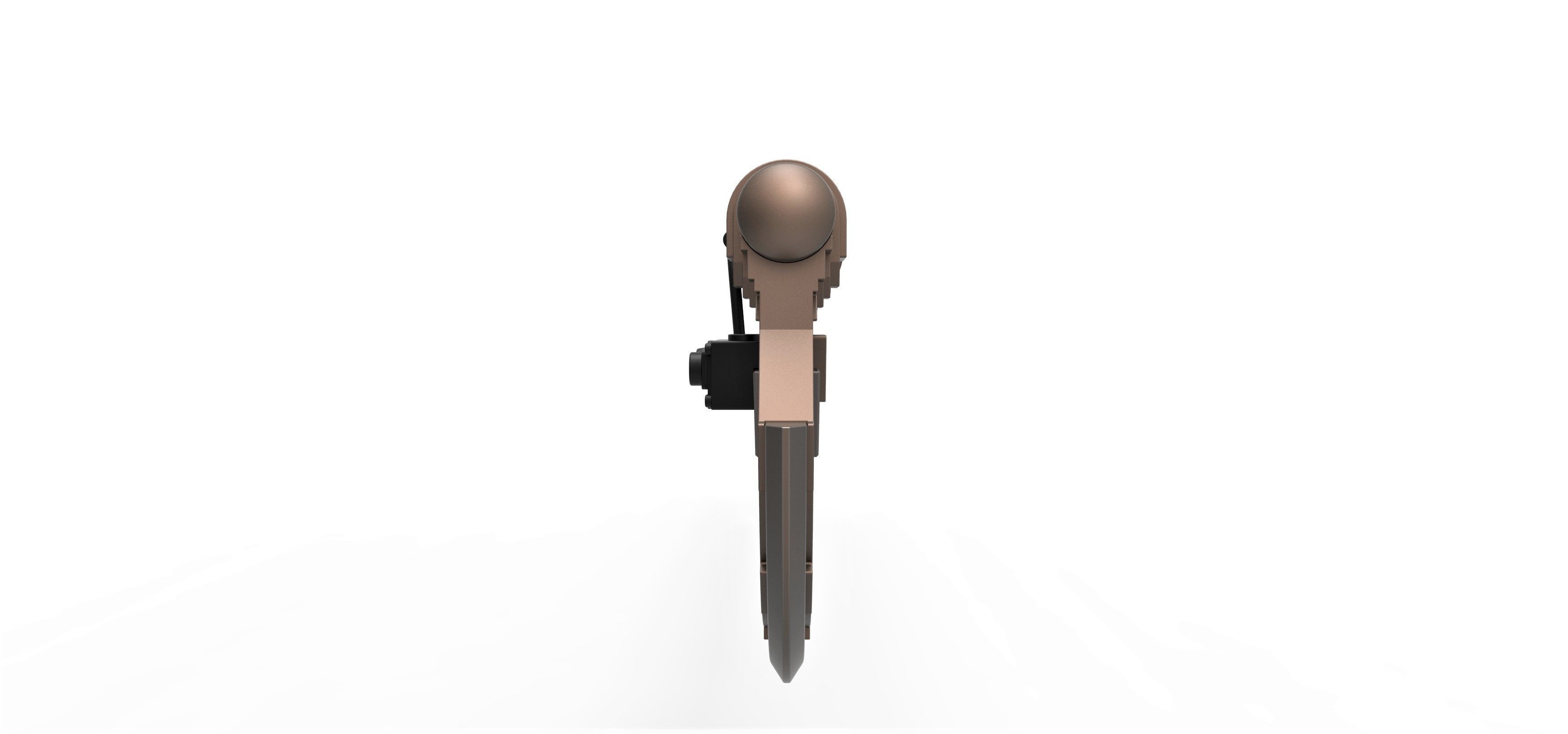 Axe of Aplek from the movie Star Wars Rise of Skywalker 3D print model_3