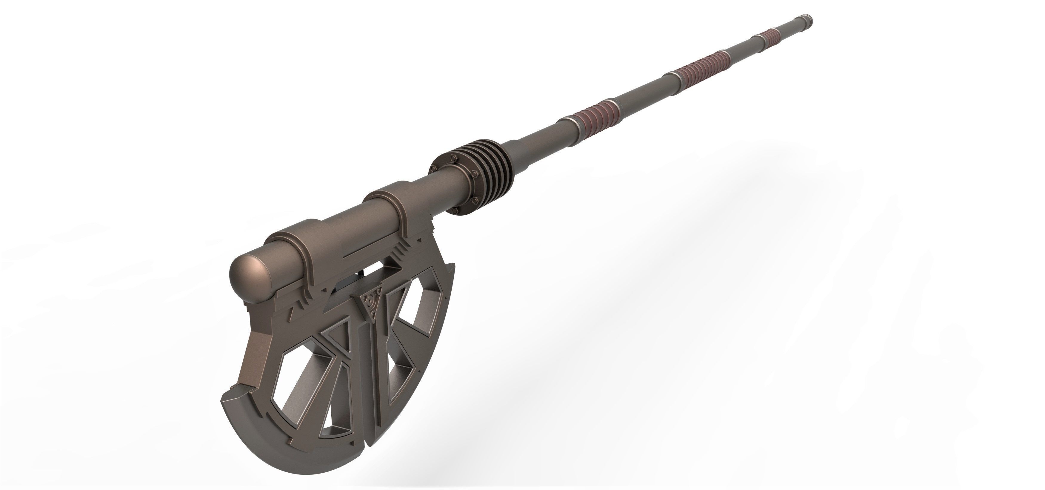 Axe of Aplek from the movie Star Wars Rise of Skywalker 3D print model_2