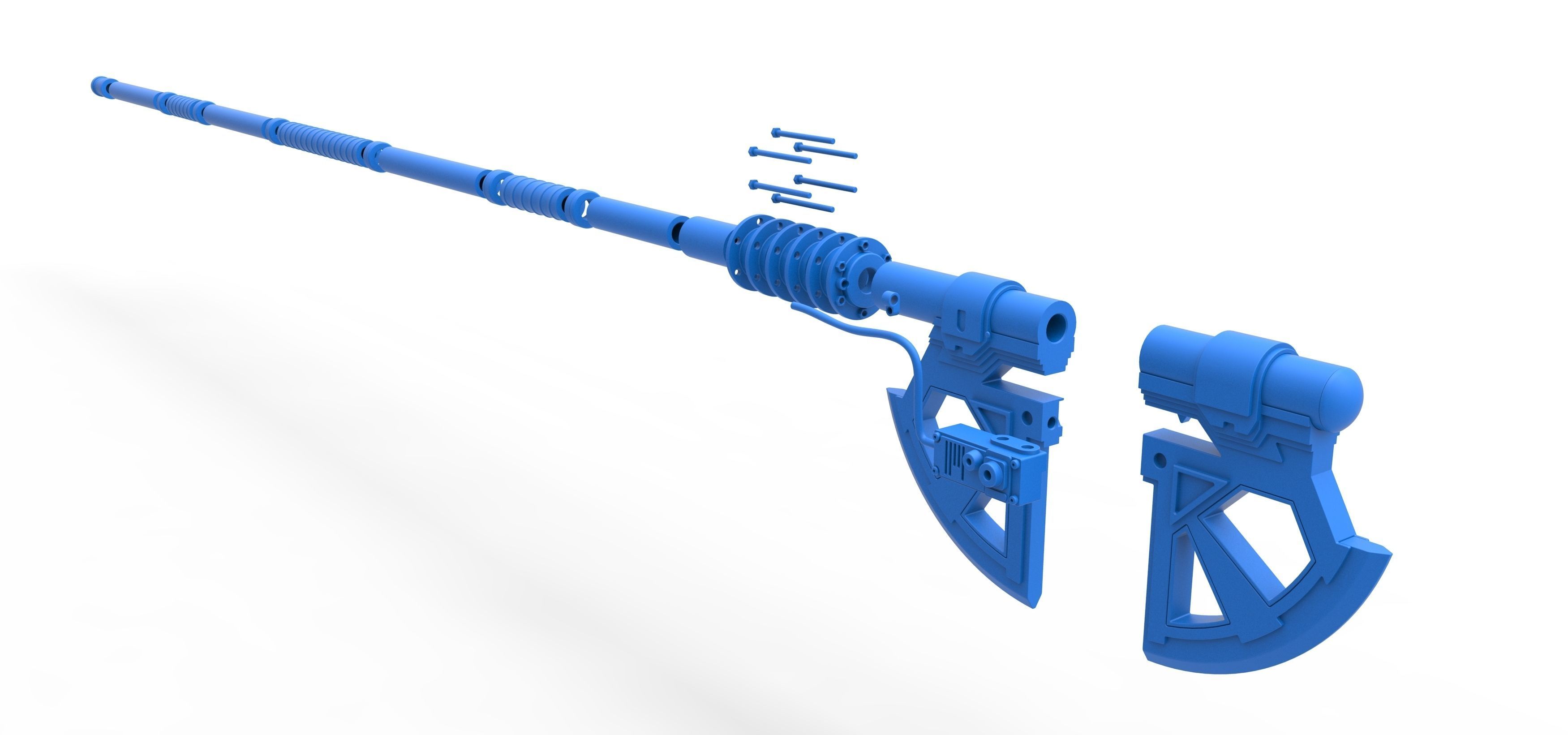 Axe of Aplek from the movie Star Wars Rise of Skywalker 3D print model_18