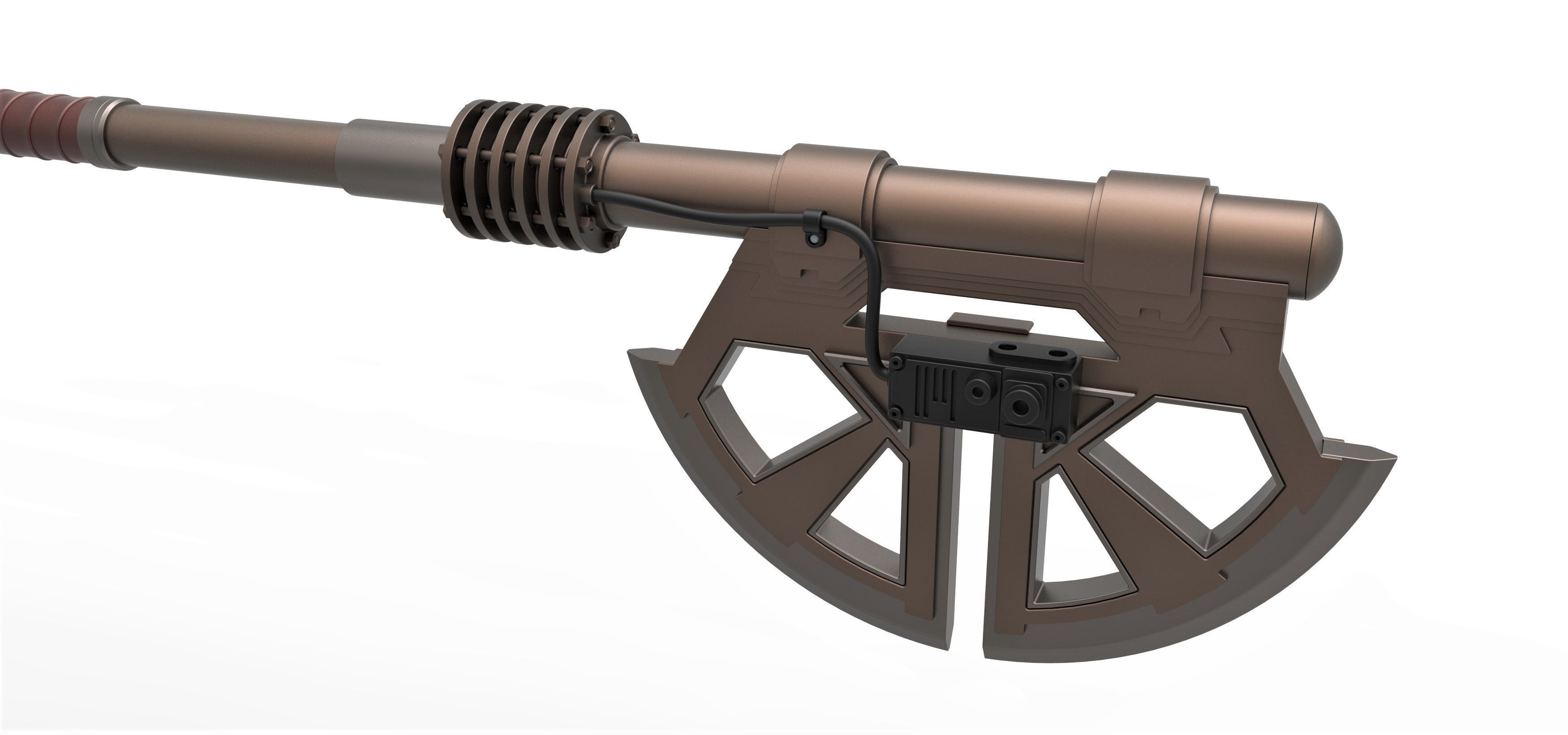 Axe of Aplek from the movie Star Wars Rise of Skywalker 3D print model_10