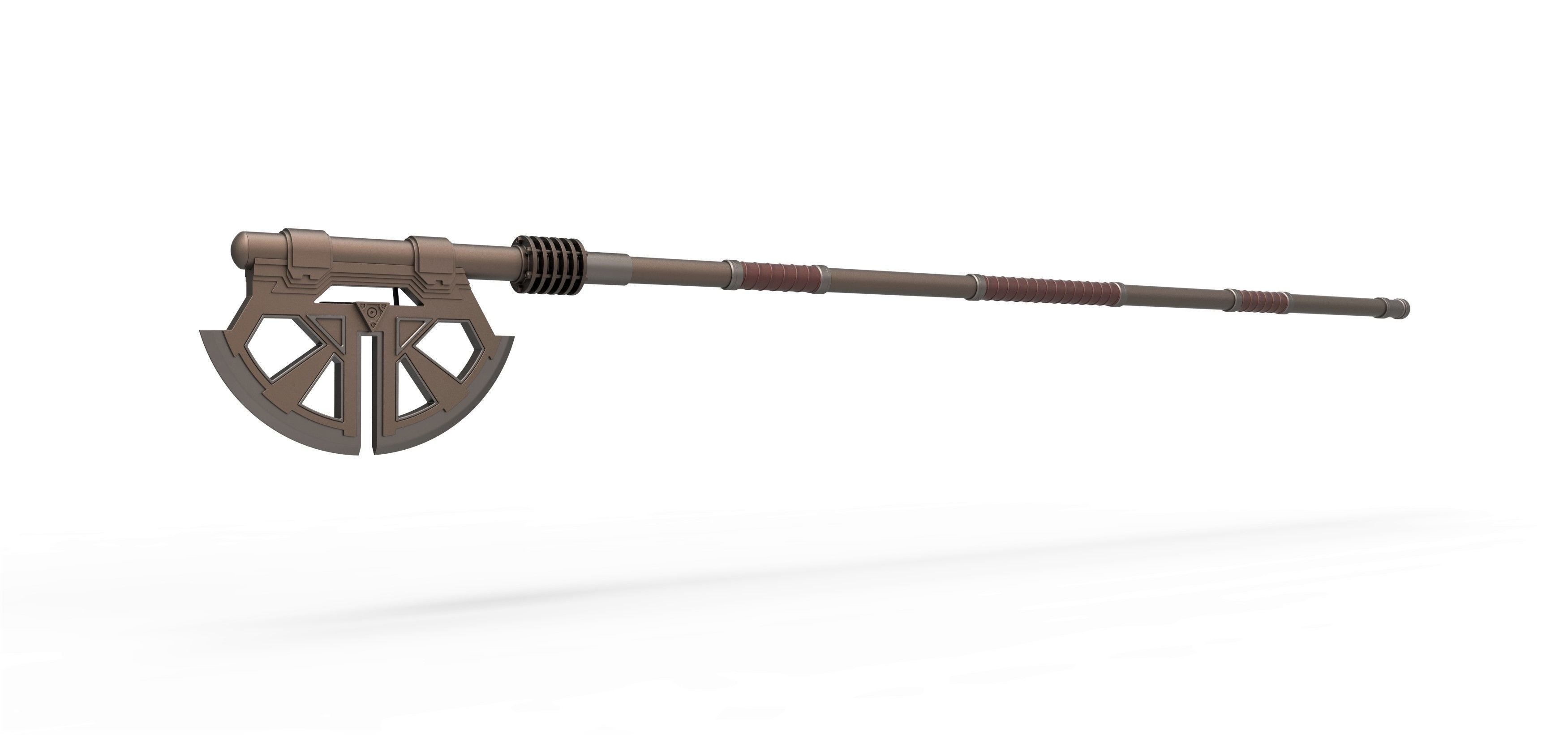 Axe of Aplek from the movie Star Wars Rise of Skywalker 3D print model_1