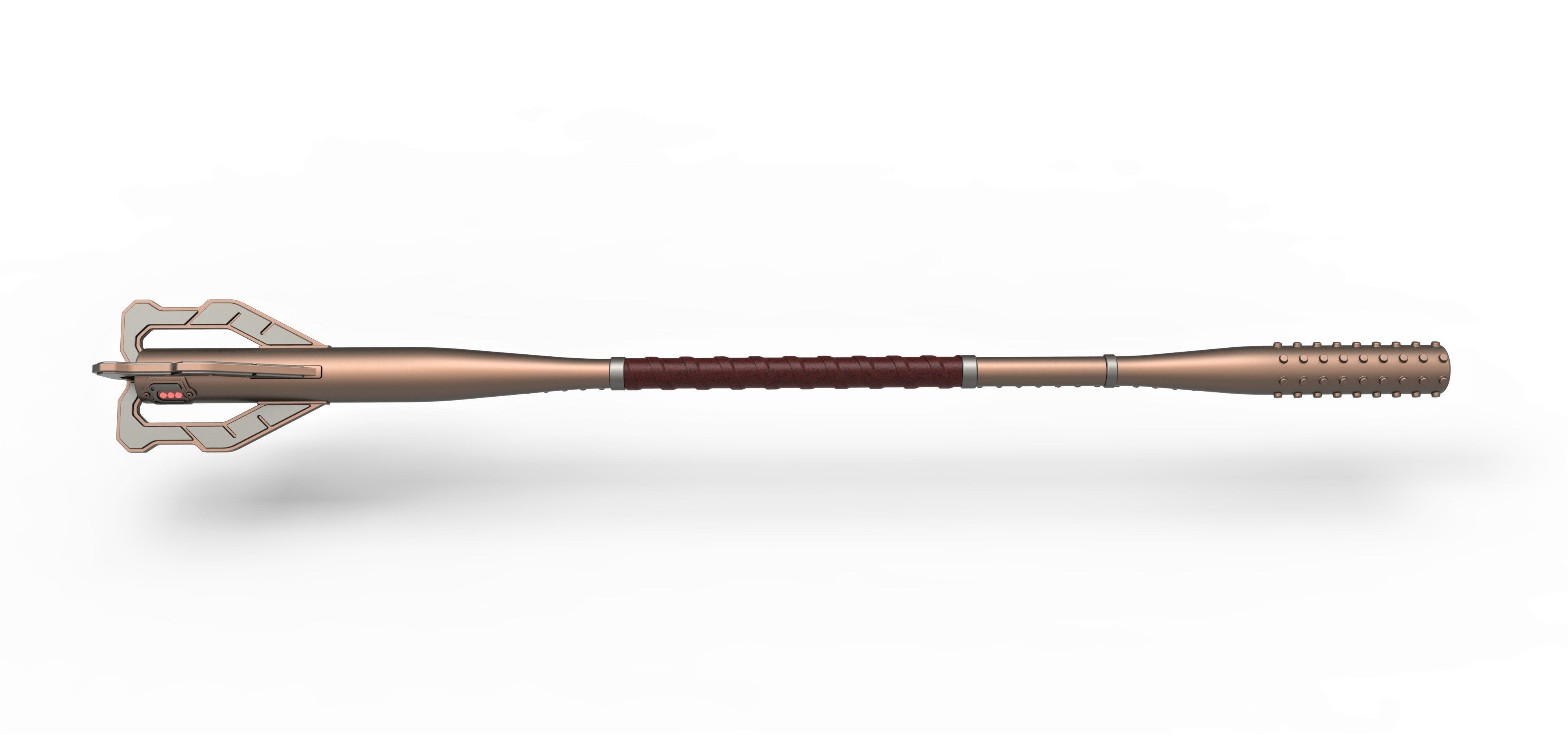 War club of Ushar from the movie Star Wars Rise of Skywalker 3D print model_6