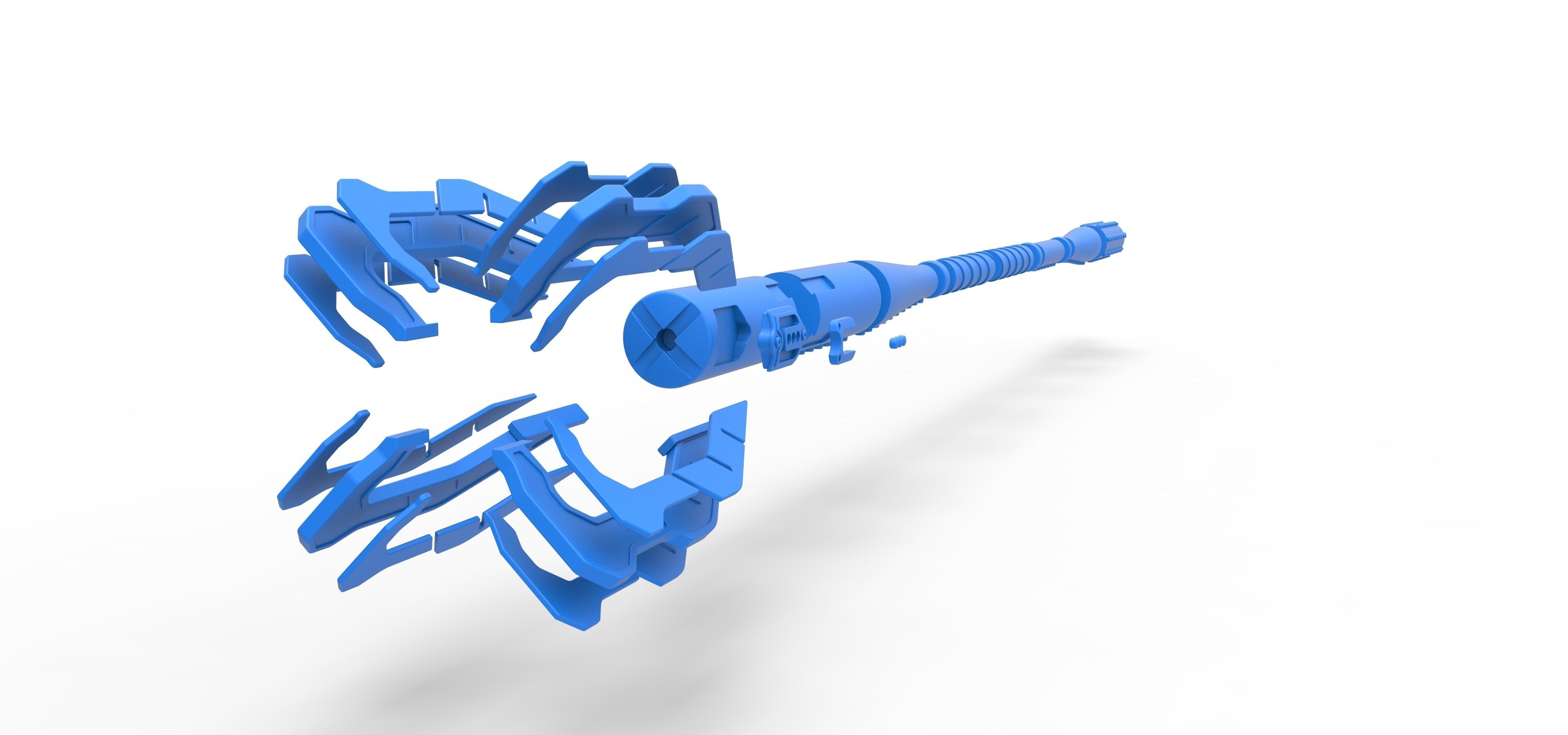 War club of Ushar from the movie Star Wars Rise of Skywalker 3D print model_13