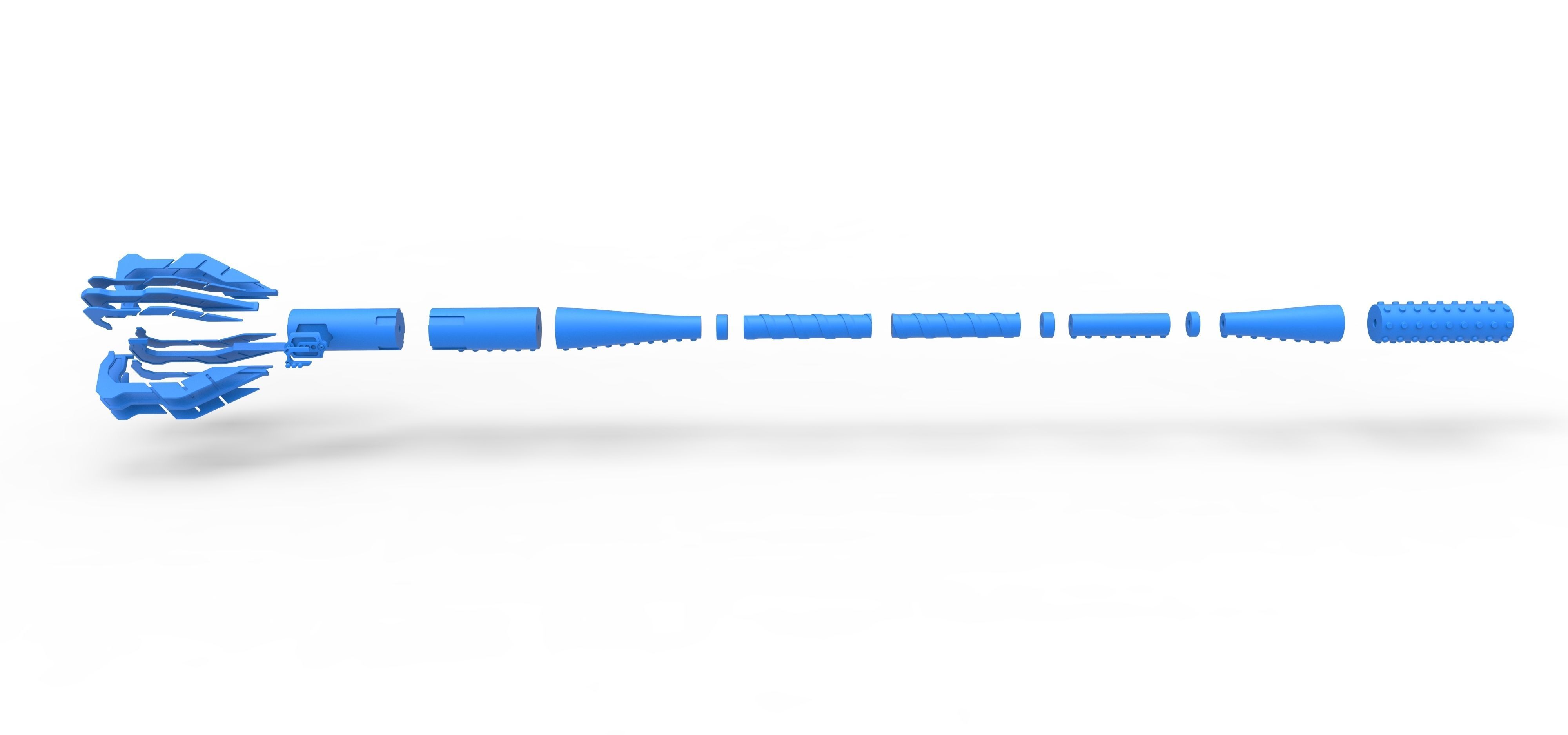 War club of Ushar from the movie Star Wars Rise of Skywalker 3D print model_14