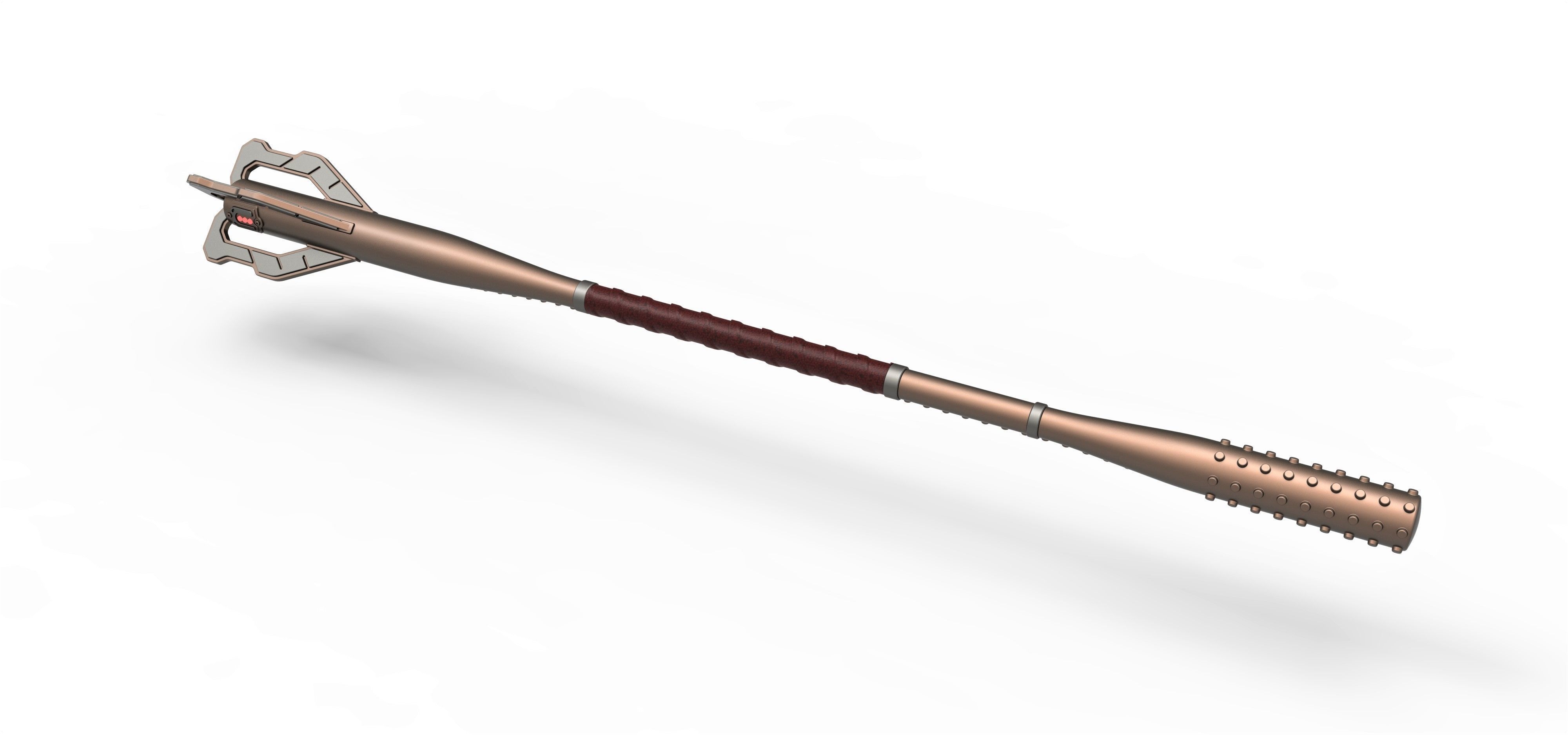 War club of Ushar from the movie Star Wars Rise of Skywalker 3D print model_7