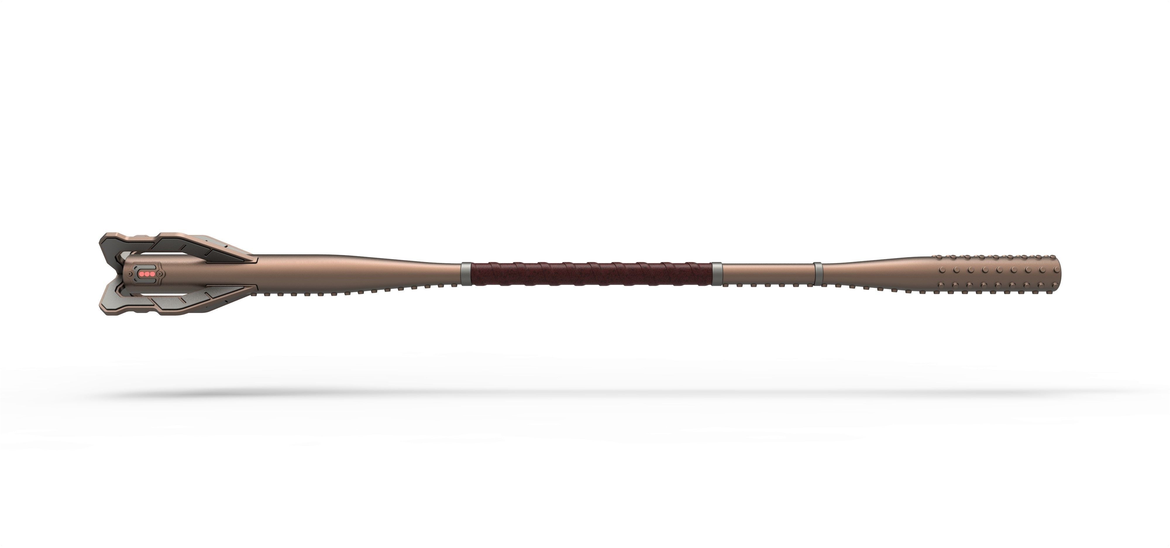 War club of Ushar from the movie Star Wars Rise of Skywalker 3D print model_5