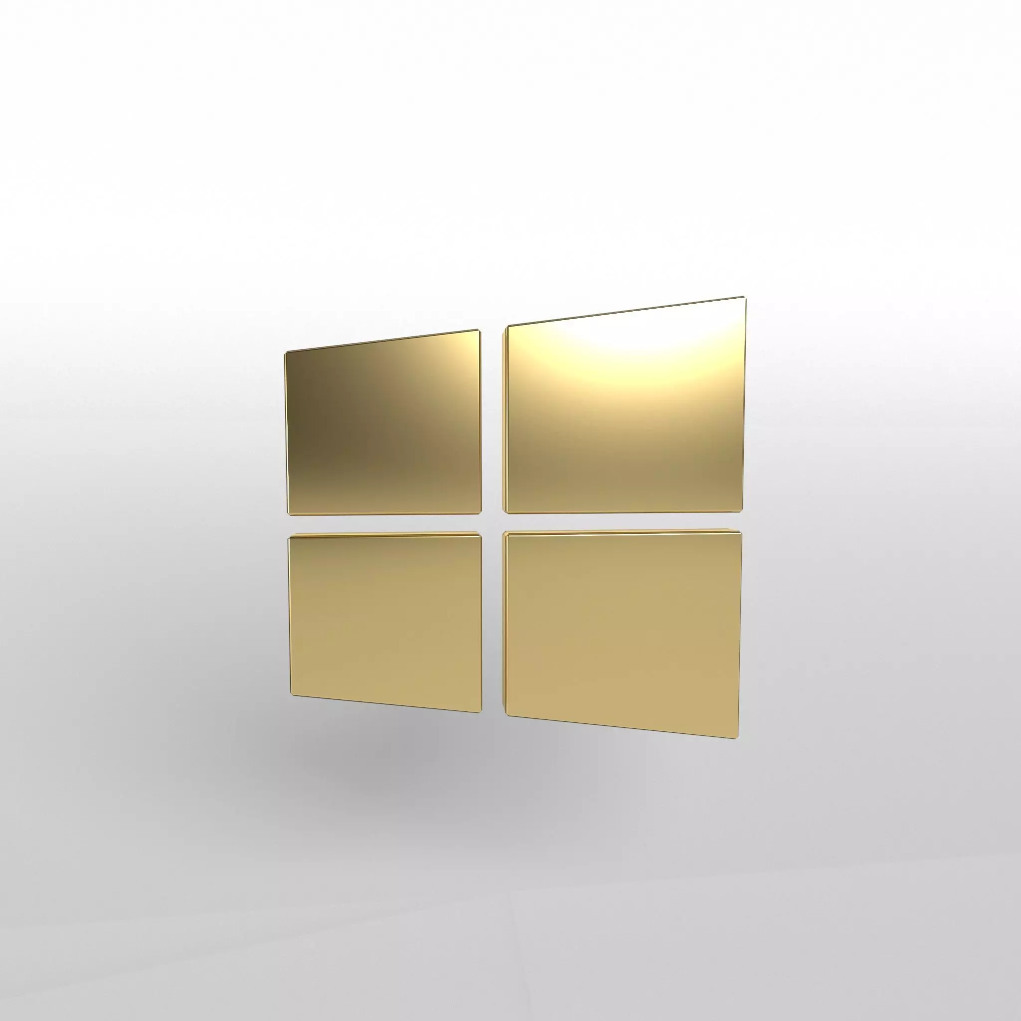 Windows 10 Logo v1 003 Free low-poly 3D model