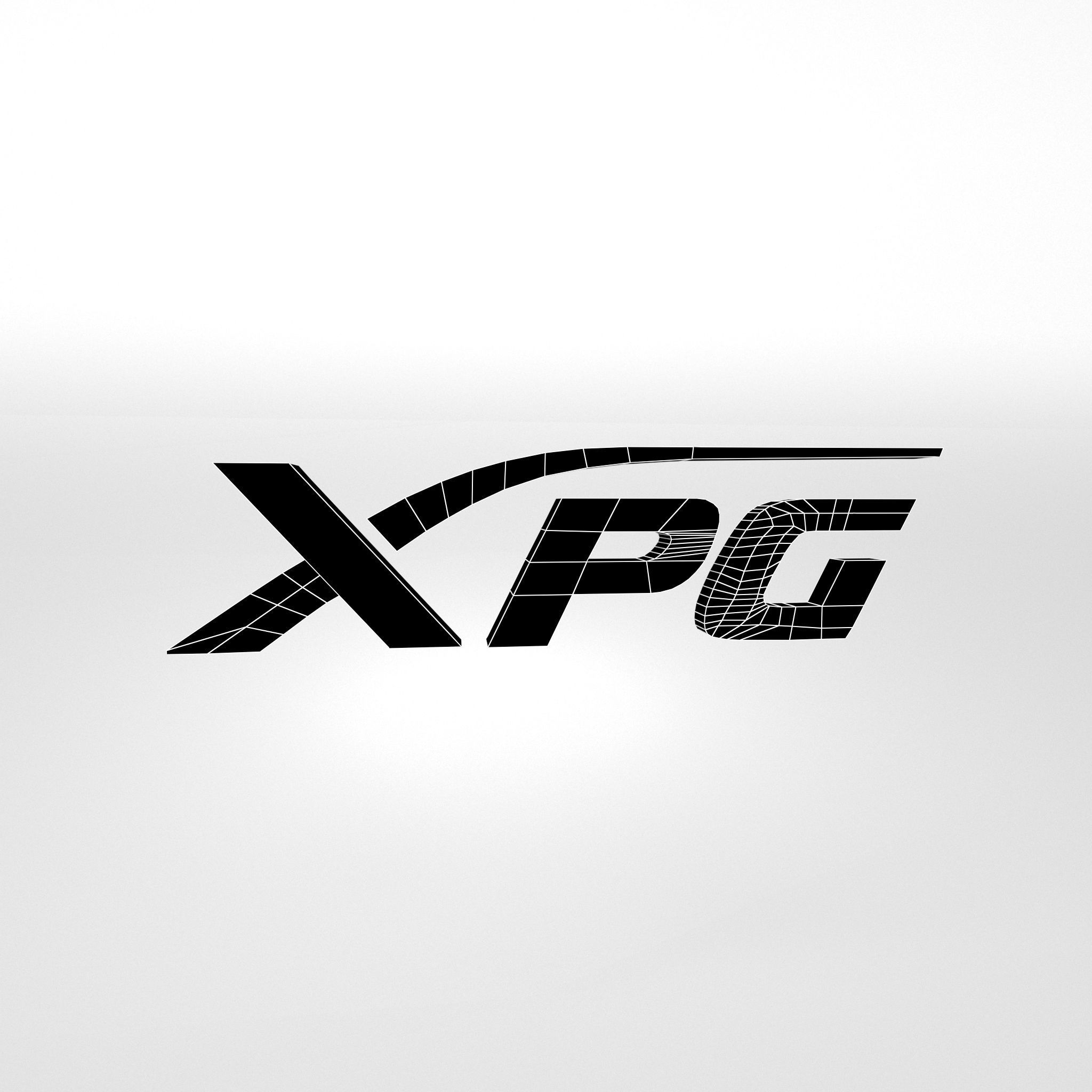 XPG Logo v1 005 Free low-poly 3D model_4