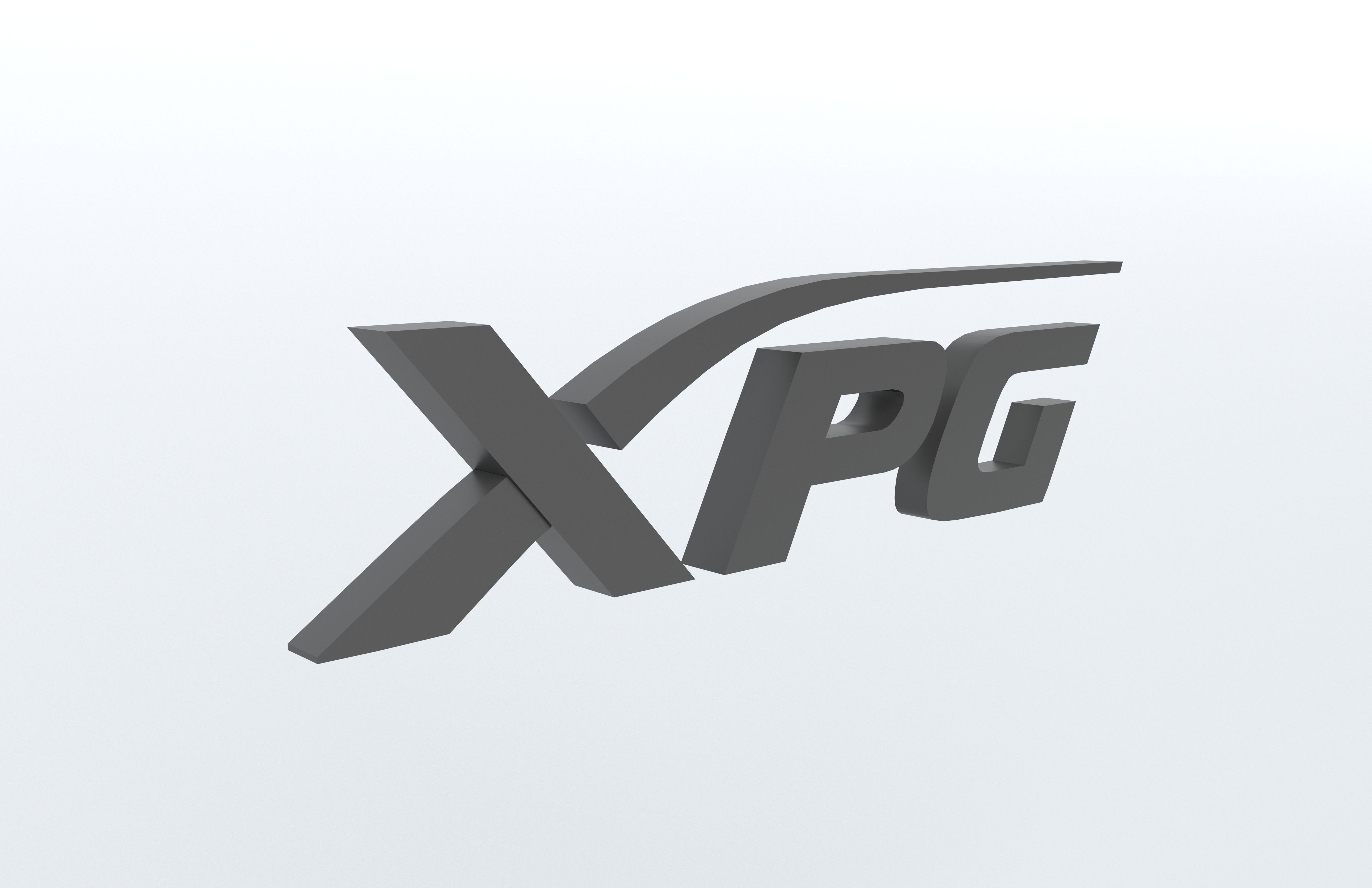 XPG Logo v1 005 Free low-poly 3D model_3