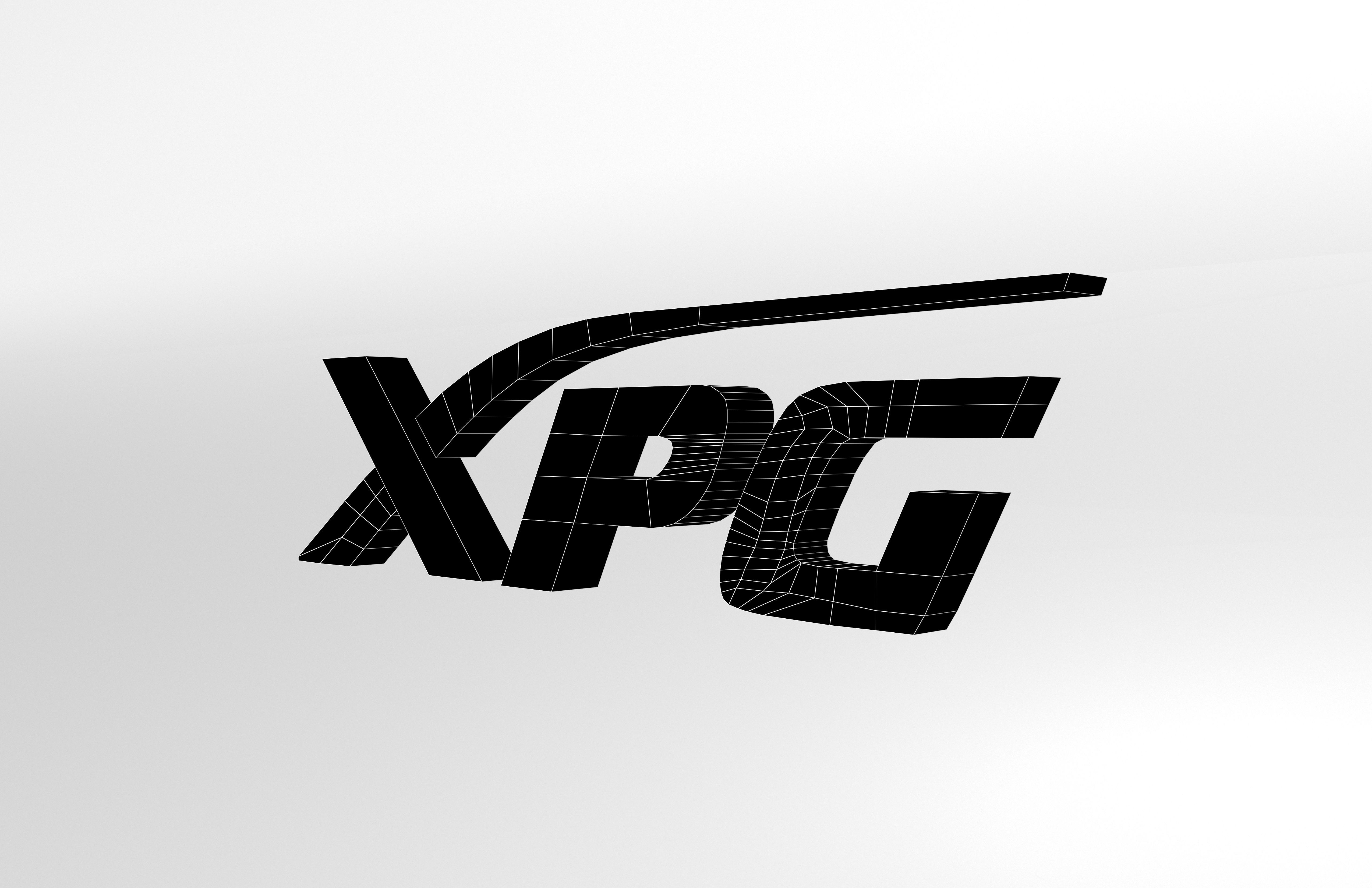 XPG Logo v1 007 Free low-poly 3D model_6