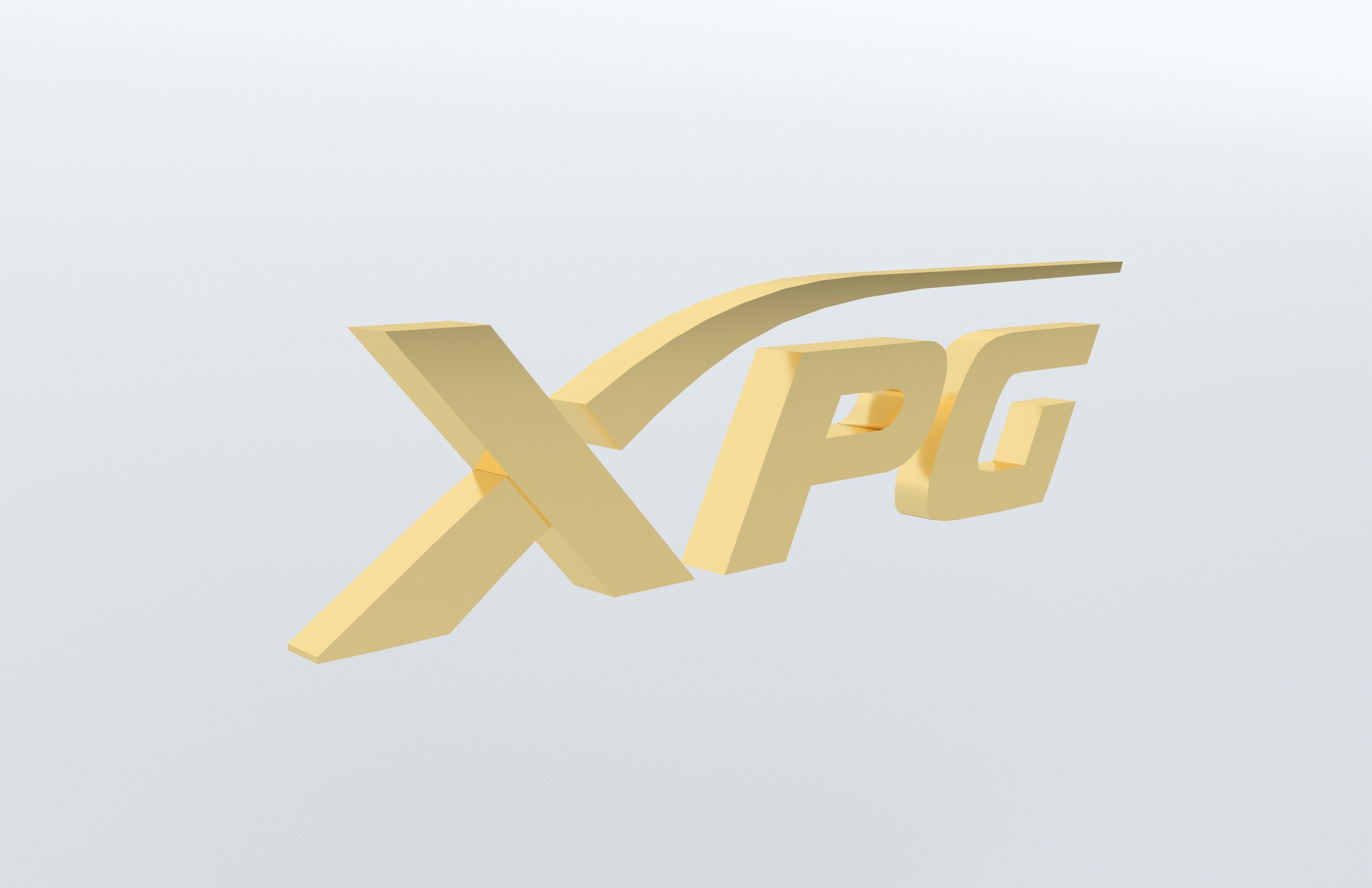 XPG Logo v1 007 Free low-poly 3D model_3