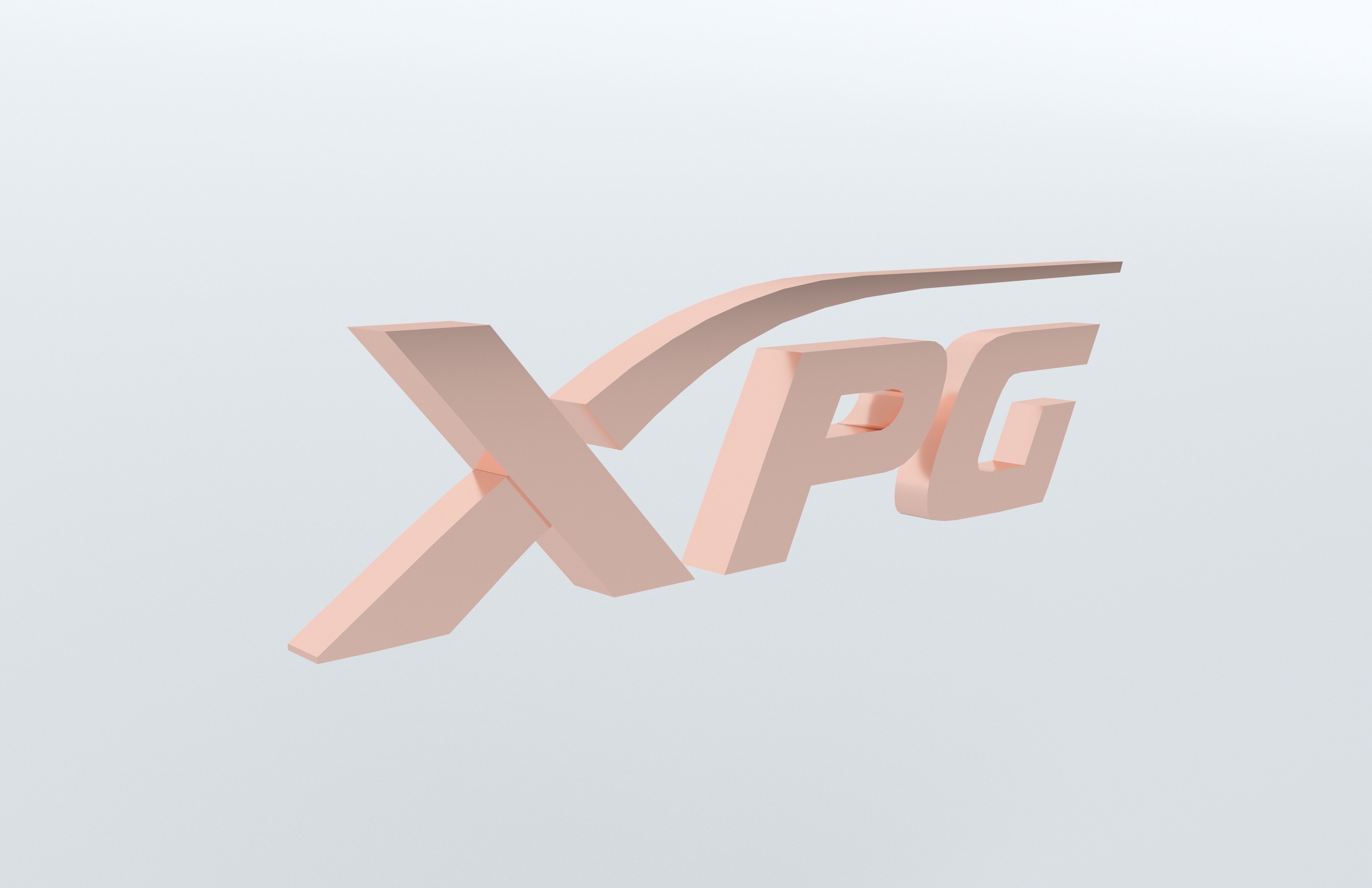 XPG Logo v1 009 Free low-poly 3D model_3