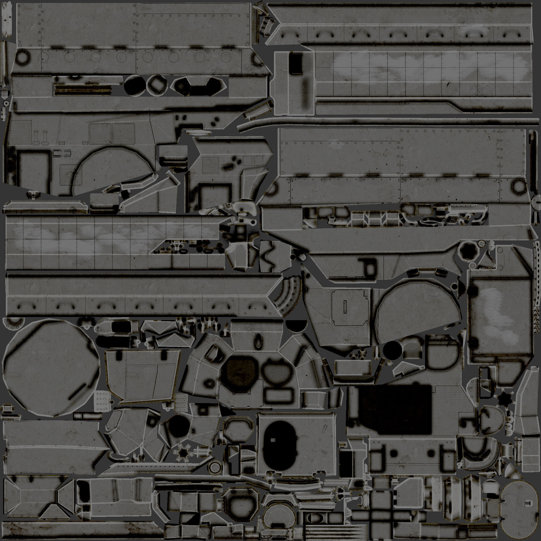 Bradley Tank 3D model_13