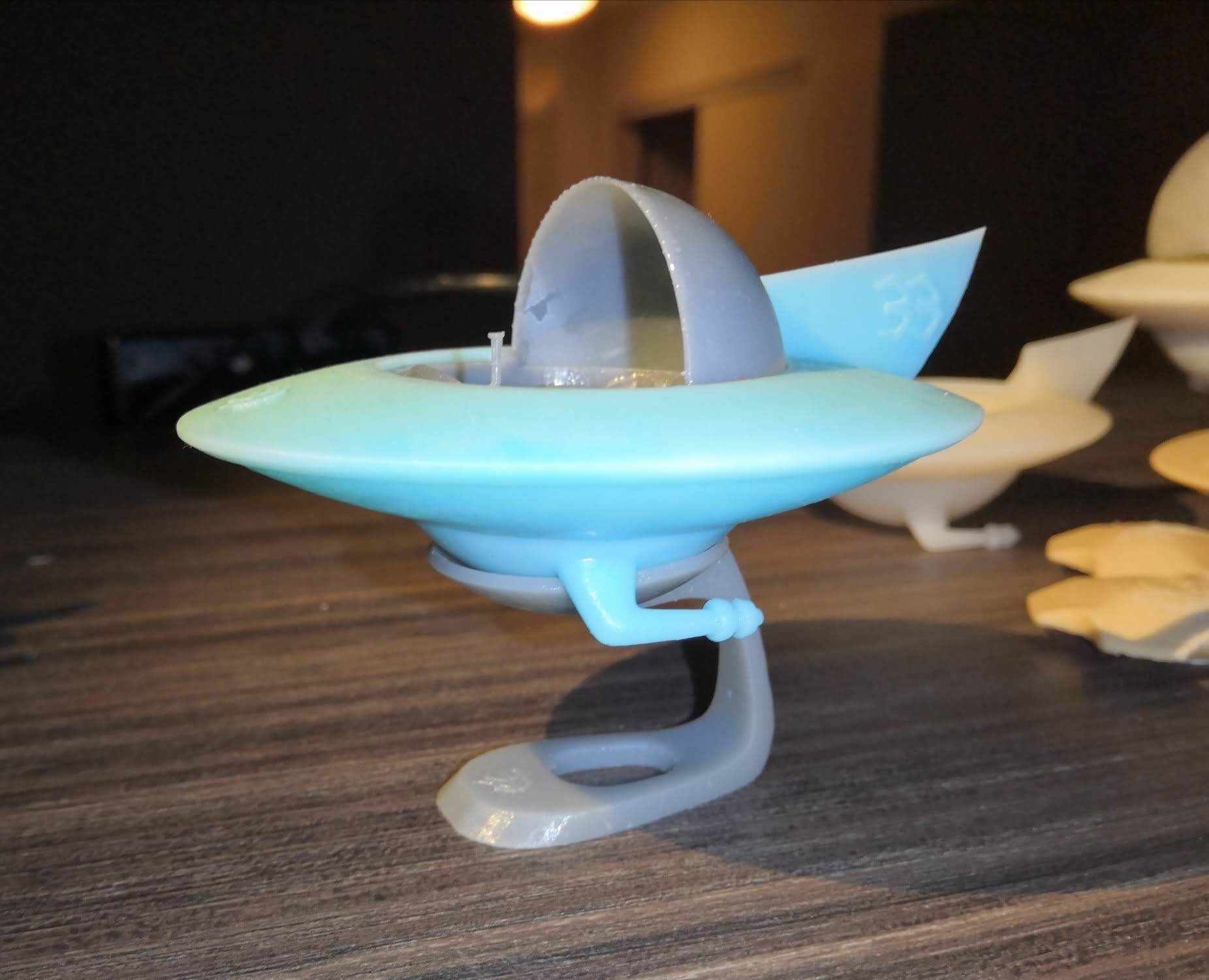 The Jetsons Family Saucer Free 3D print model_2