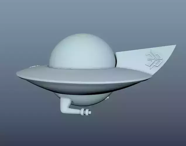 The Jetsons Family Saucer Free 3D print model