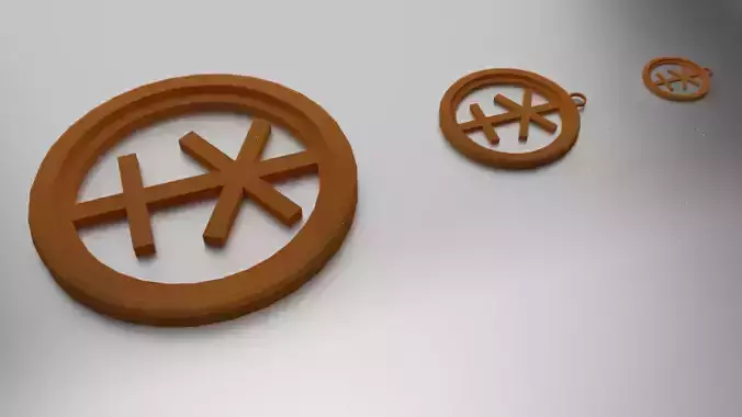 Glass Coaster Hera and Pendant