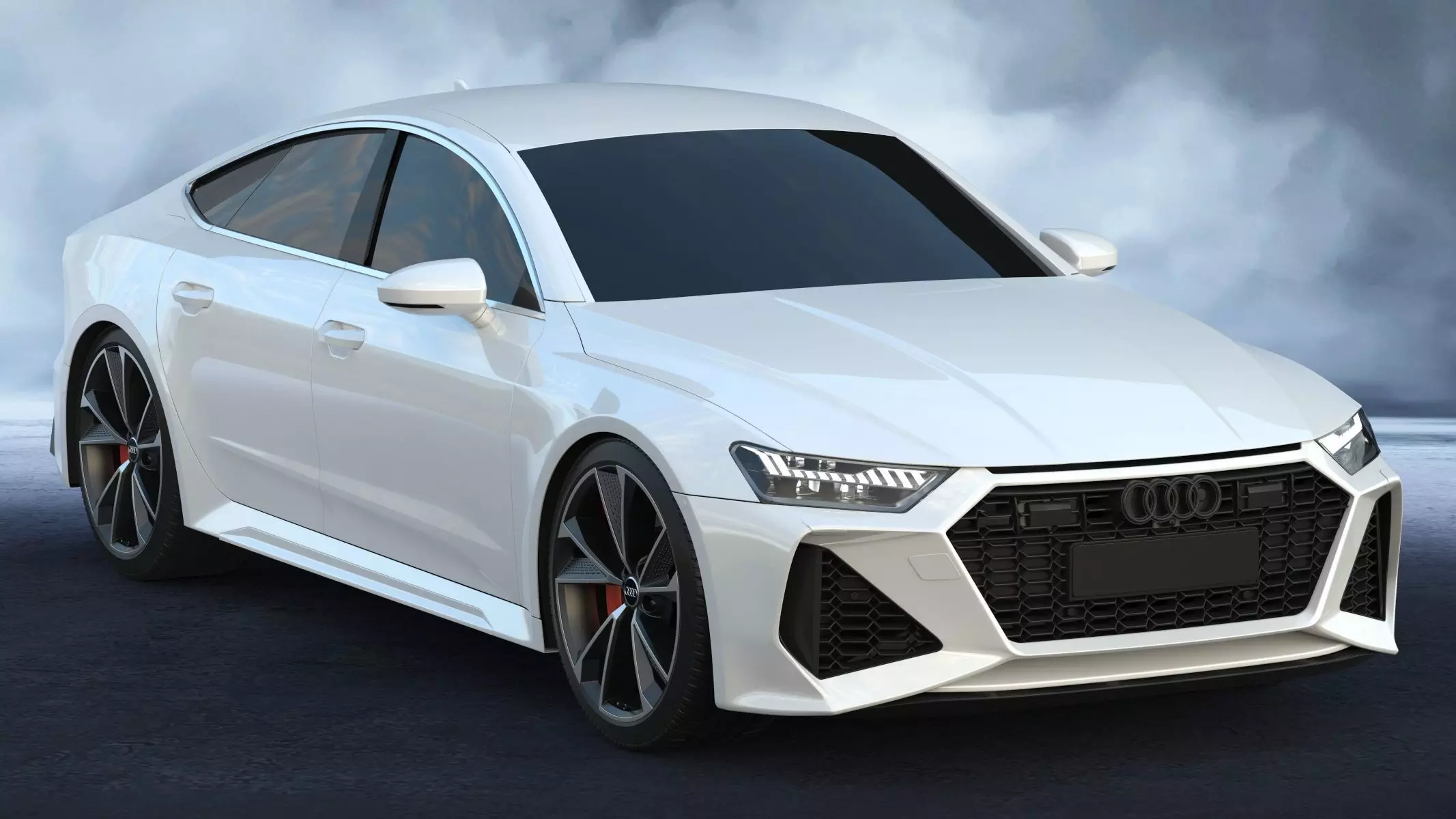 2020 Audi RS7 Sportback 3D model_0