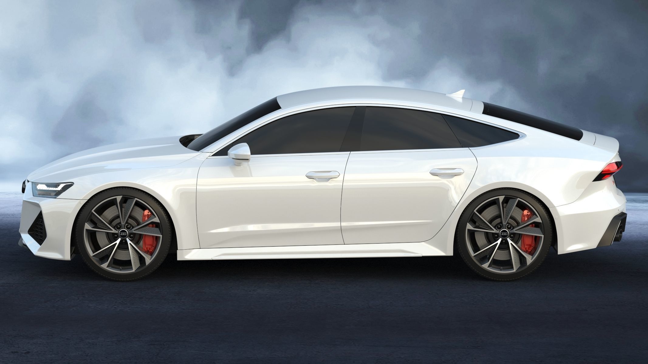 2020 Audi RS7 Sportback 3D model_2