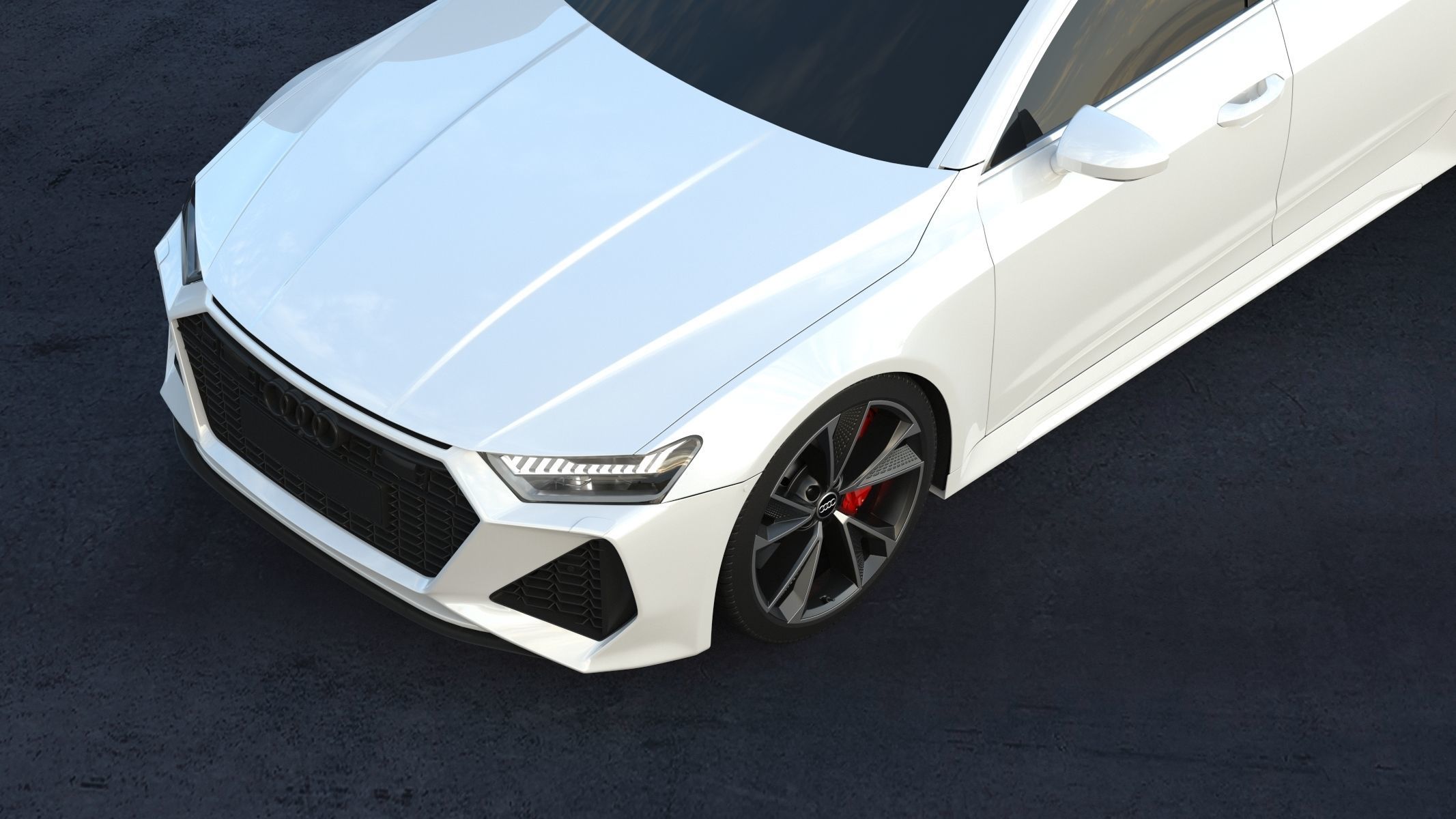 2020 Audi RS7 Sportback 3D model_3