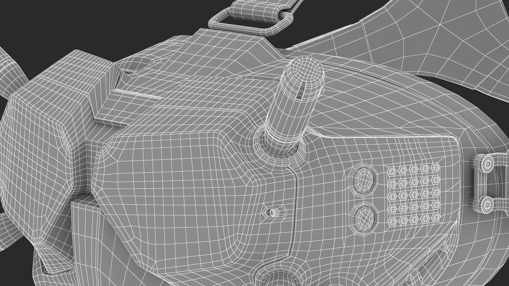 DJI Digital HD FPV Goggles 3D model_38