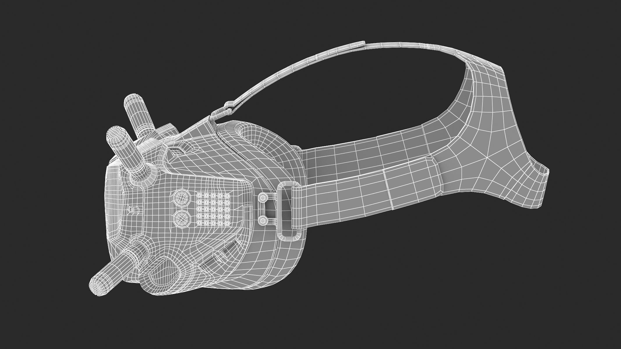 DJI Digital HD FPV Goggles 3D model_27