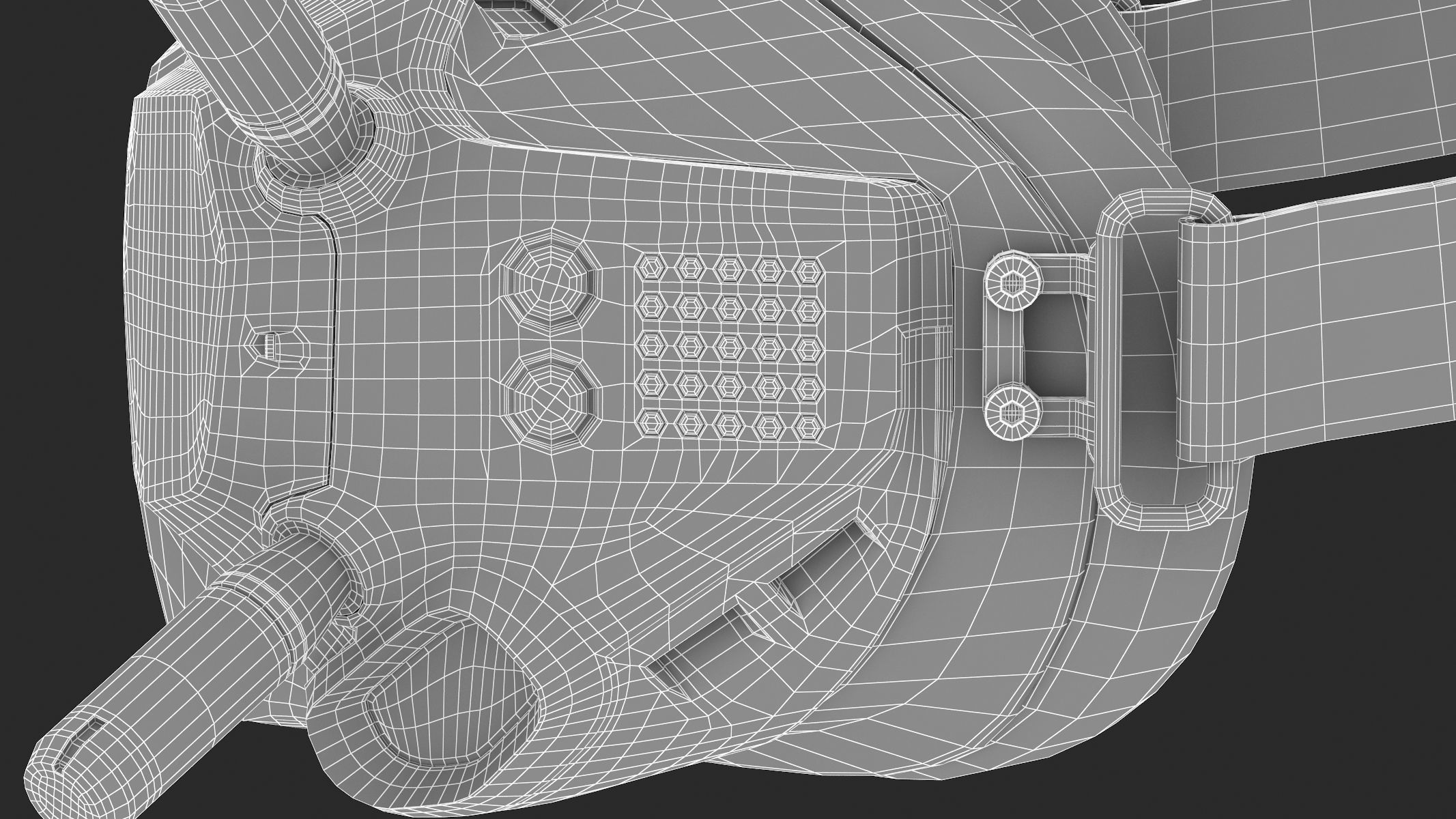 DJI Digital HD FPV Goggles 3D model_37