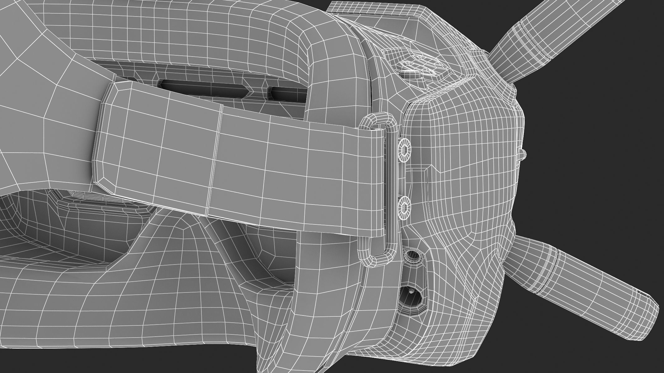 DJI Digital HD FPV Goggles 3D model_34