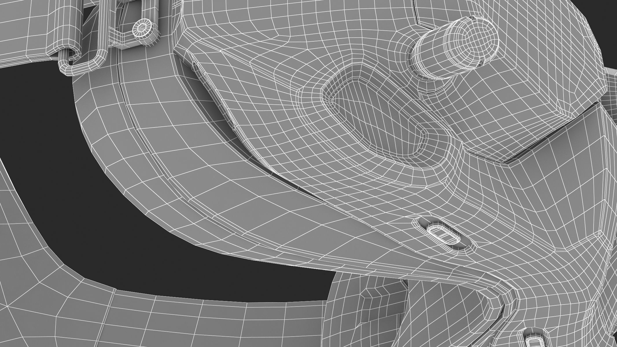 DJI Digital HD FPV Goggles 3D model_40