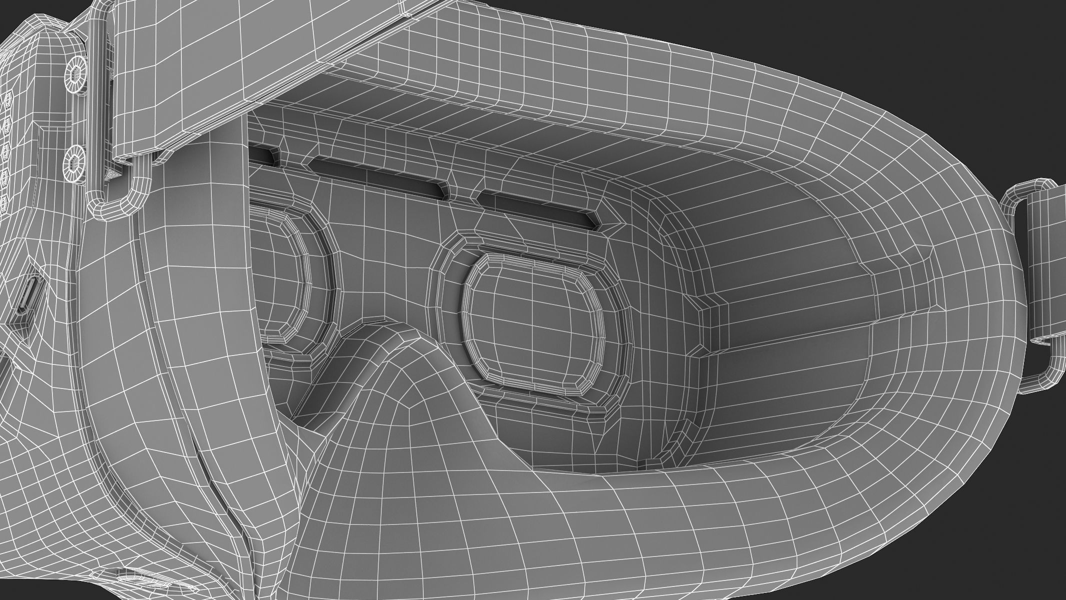 DJI Digital HD FPV Goggles 3D model_36