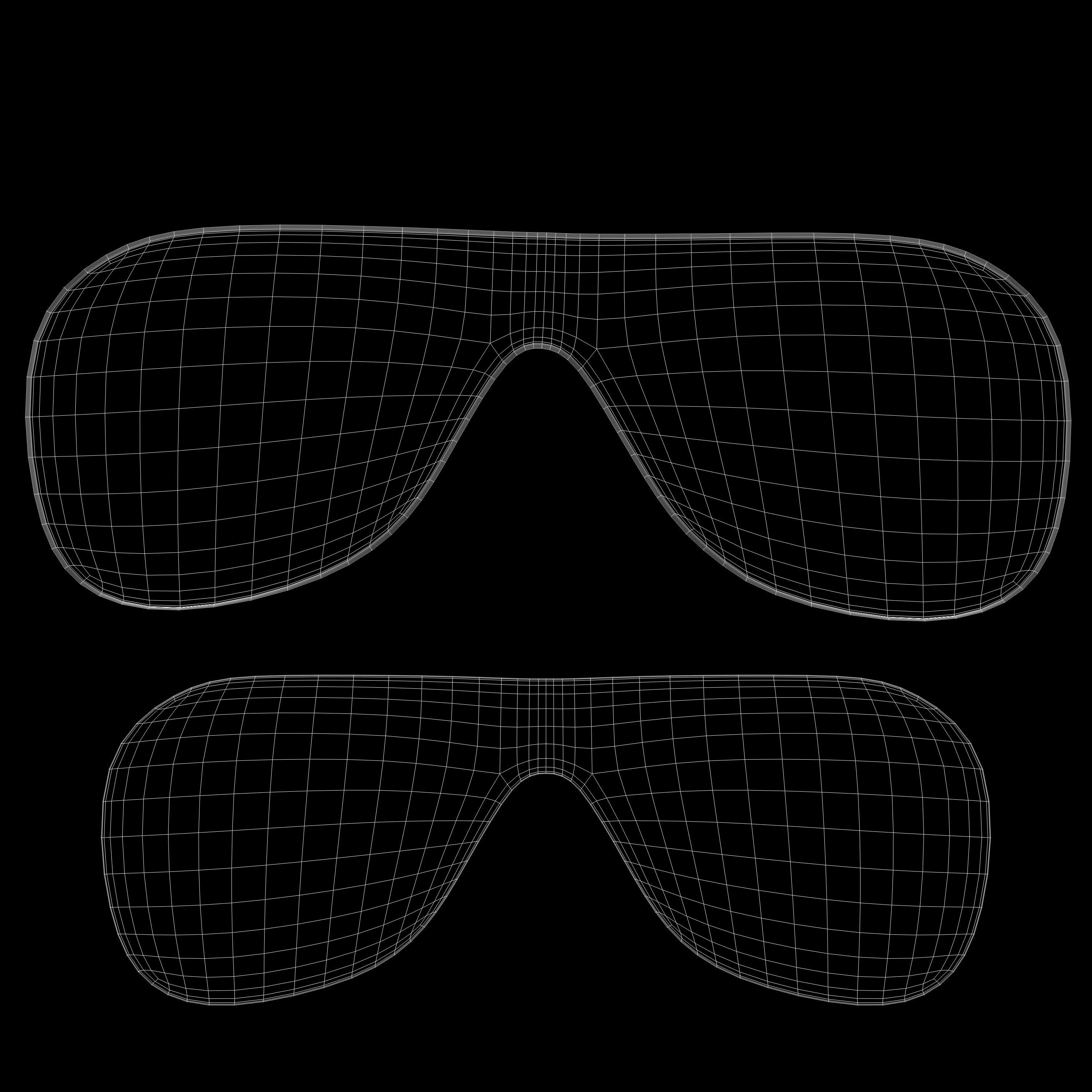 Eyeglasses for Men and Women 3D print model_8