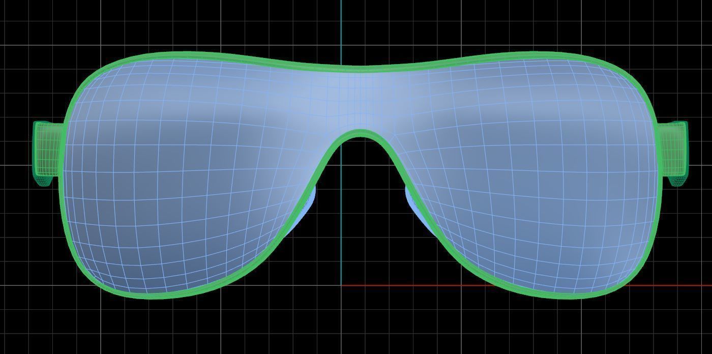 Eyeglasses for Men and Women 3D print model_7