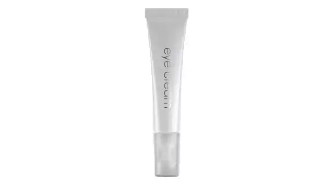 Eye Cream White Mockup 3D model