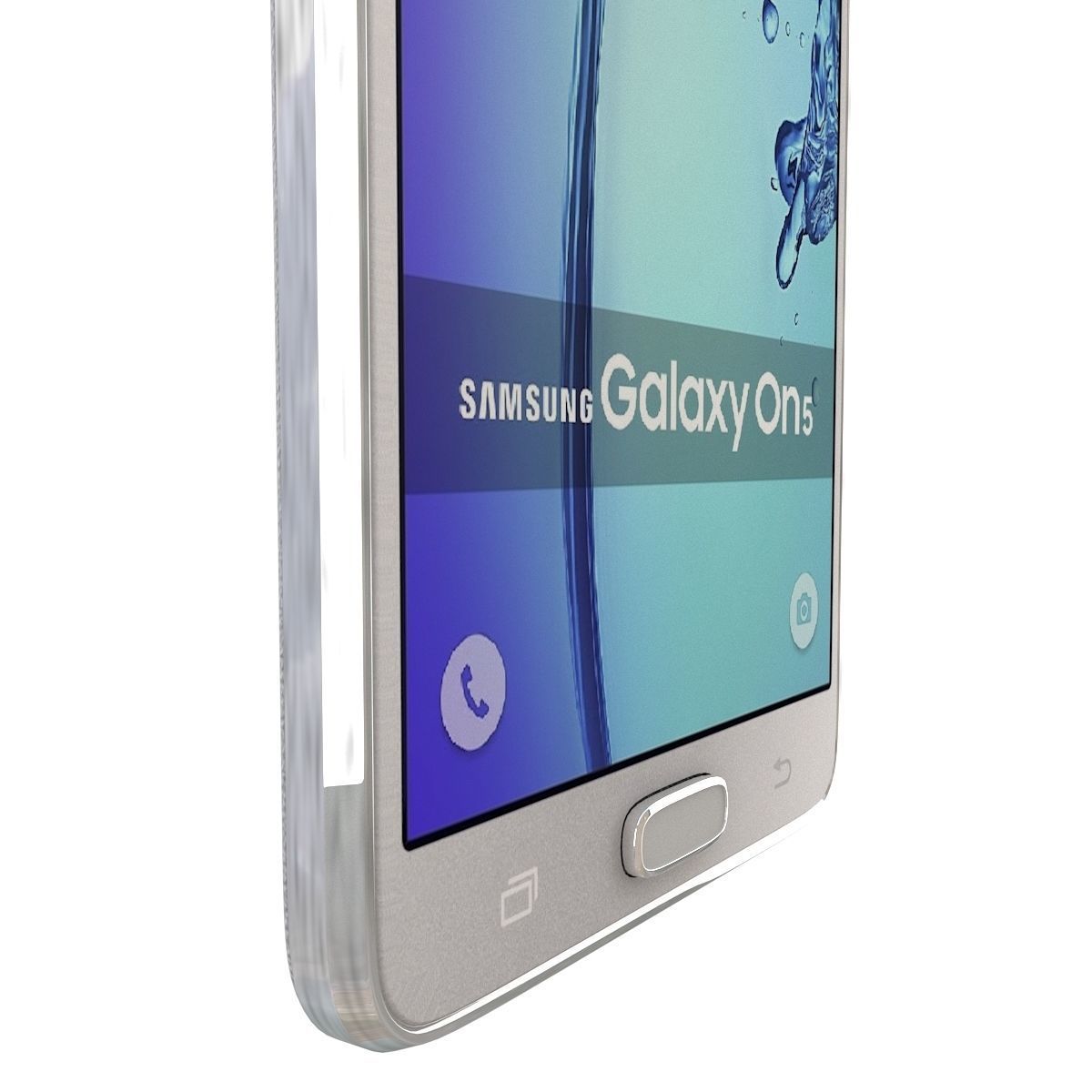 Samsung Galaxy On5 White 3D model_11