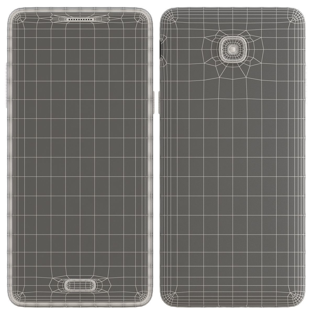 Samsung Galaxy On5 White 3D model_15