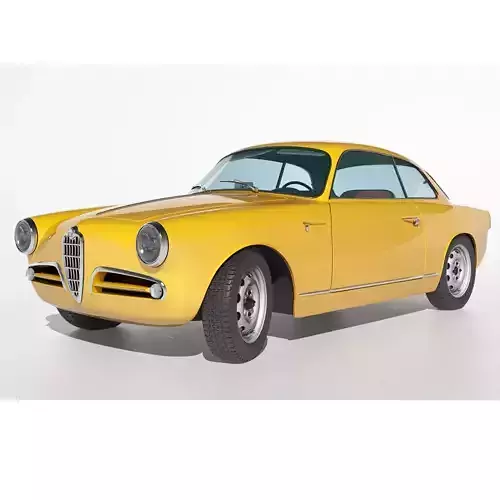 1958 Alfa Romeo Giulietta Sprint Veloce 3D model
