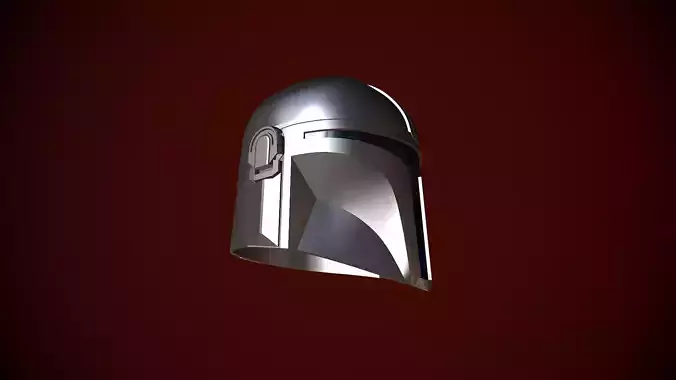 mandalorian helmet 3D Model 