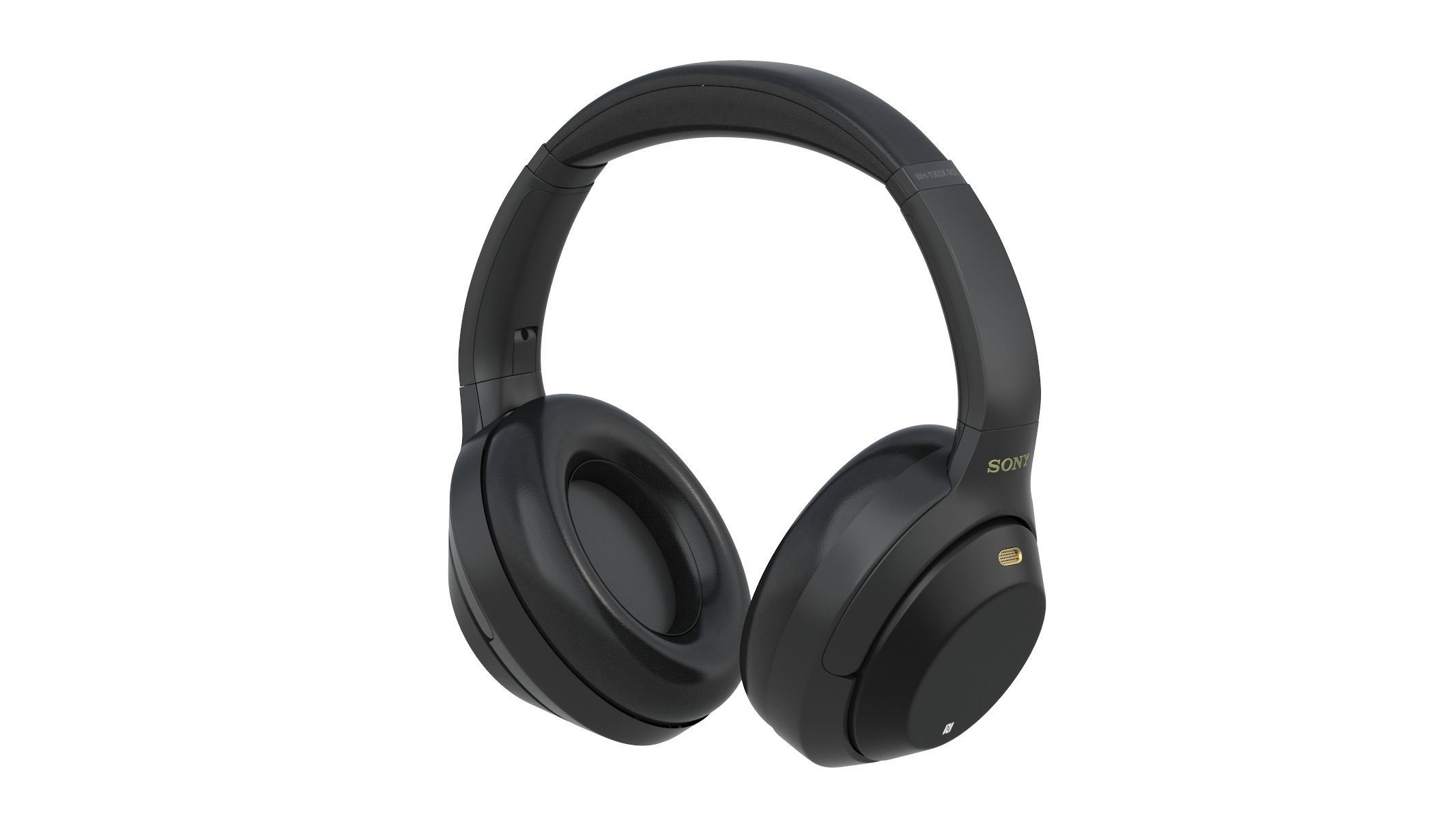 Sony Headphones WH1000XM3 3D model_4