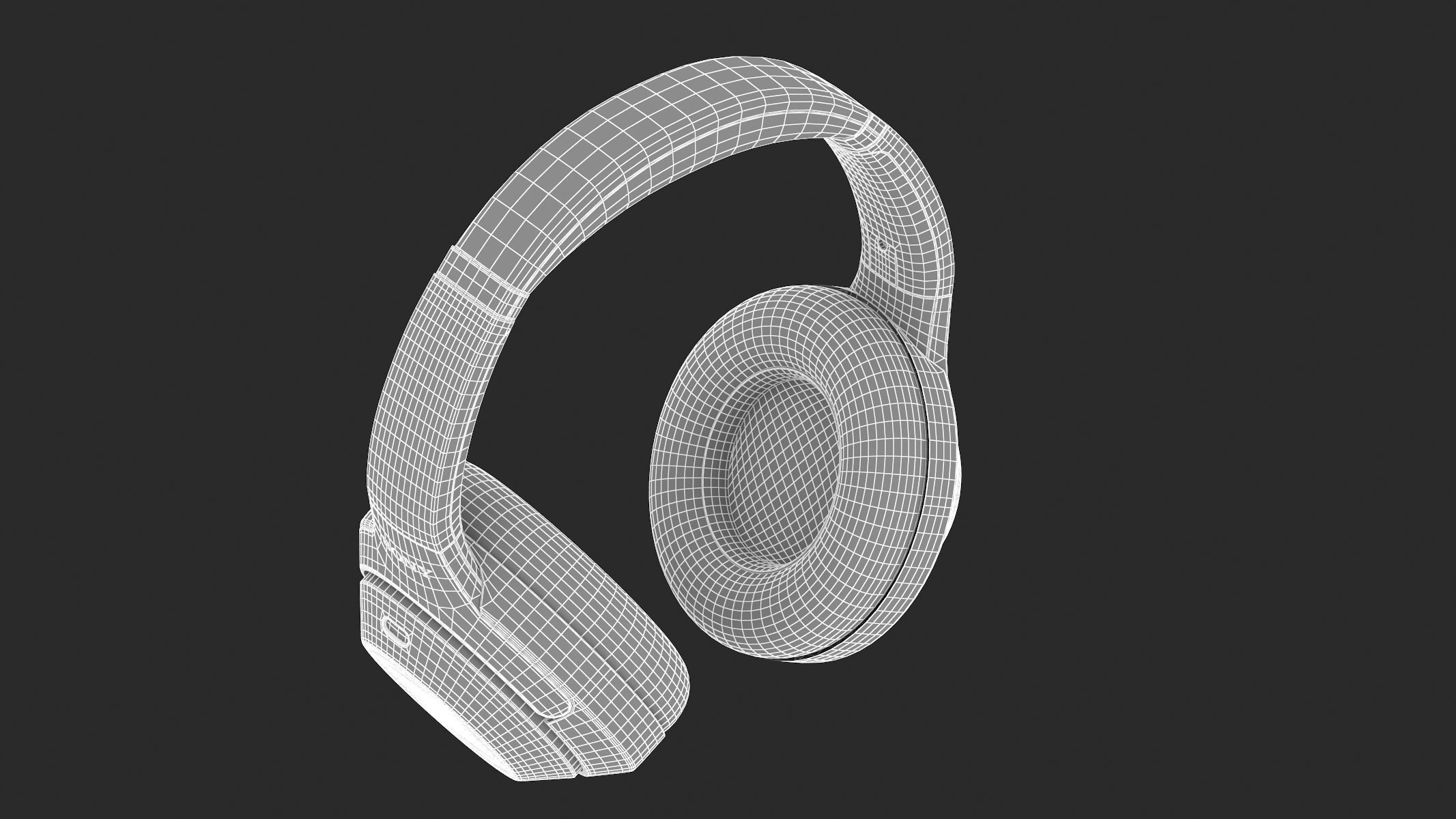 Sony Headphones WH1000XM3 3D model_28