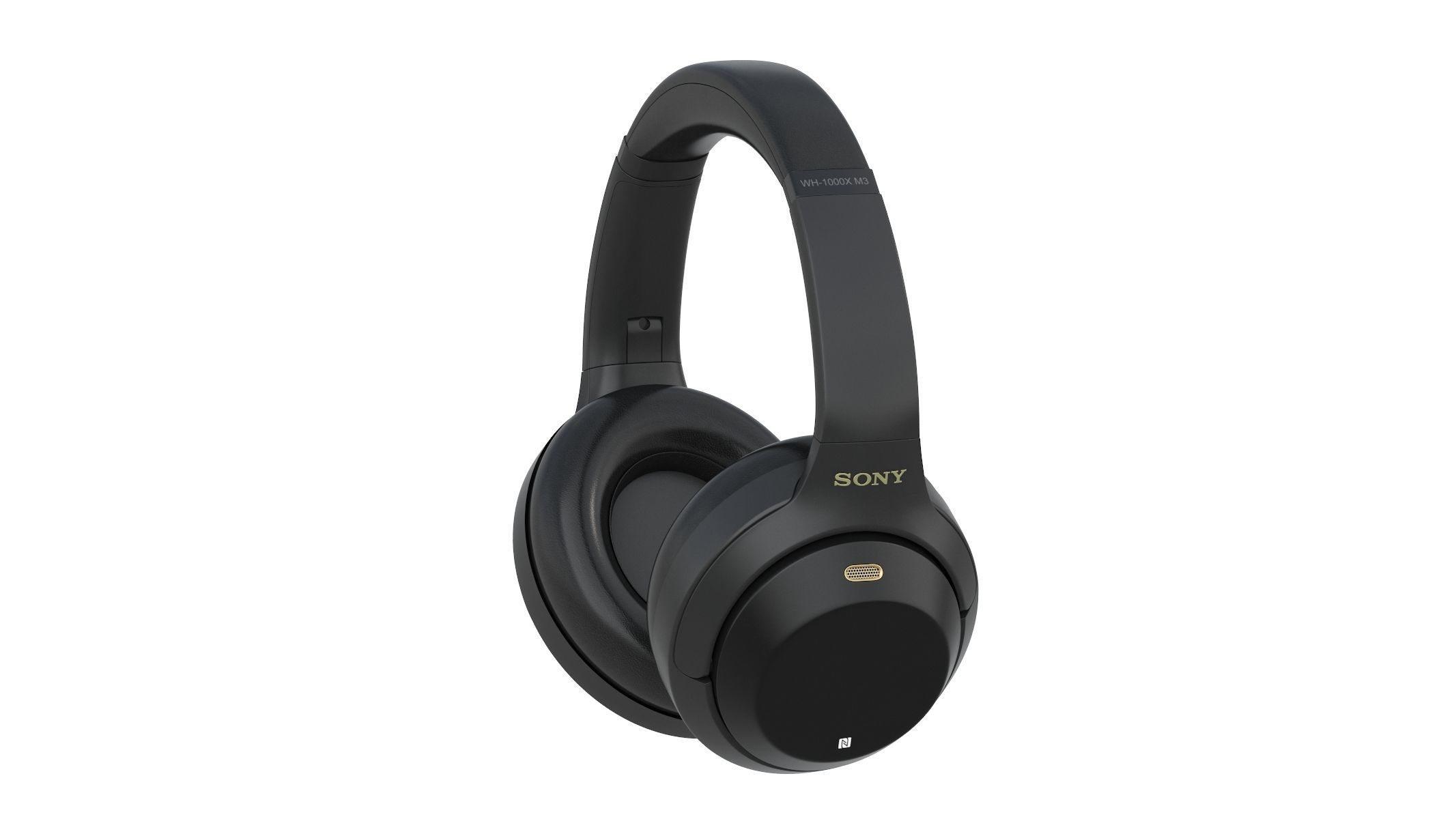 Sony Headphones WH1000XM3 3D model_3