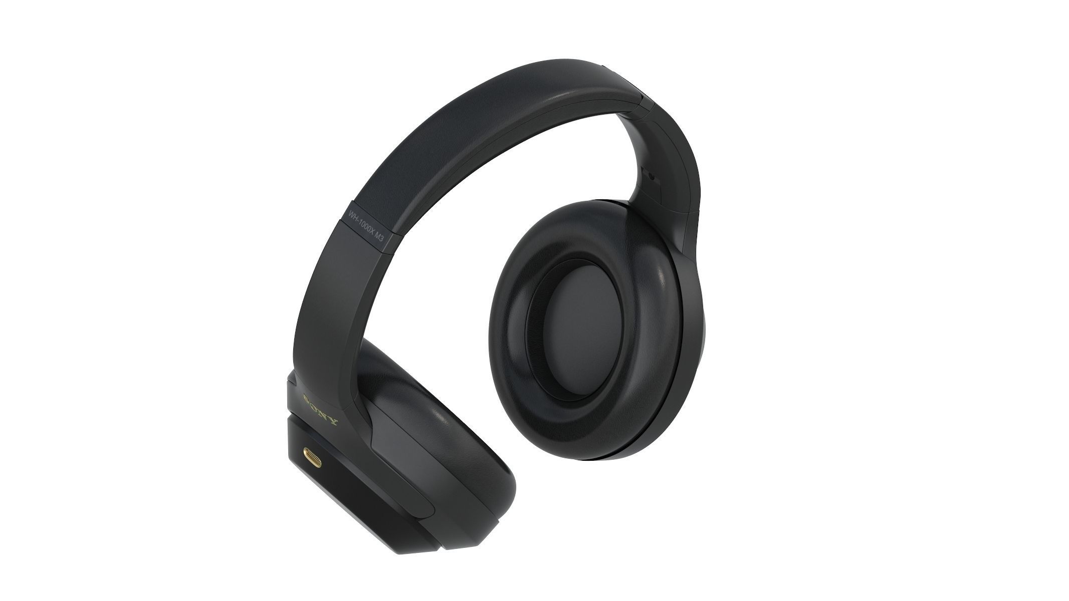 Sony Headphones WH1000XM3 3D model_6