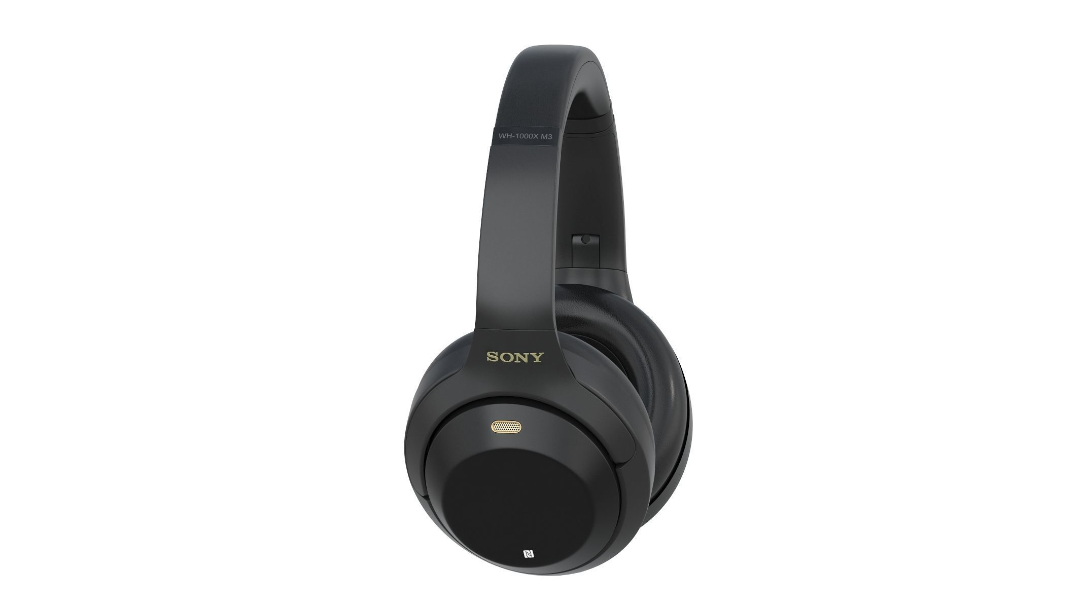 Sony Headphones WH1000XM3 3D model_2