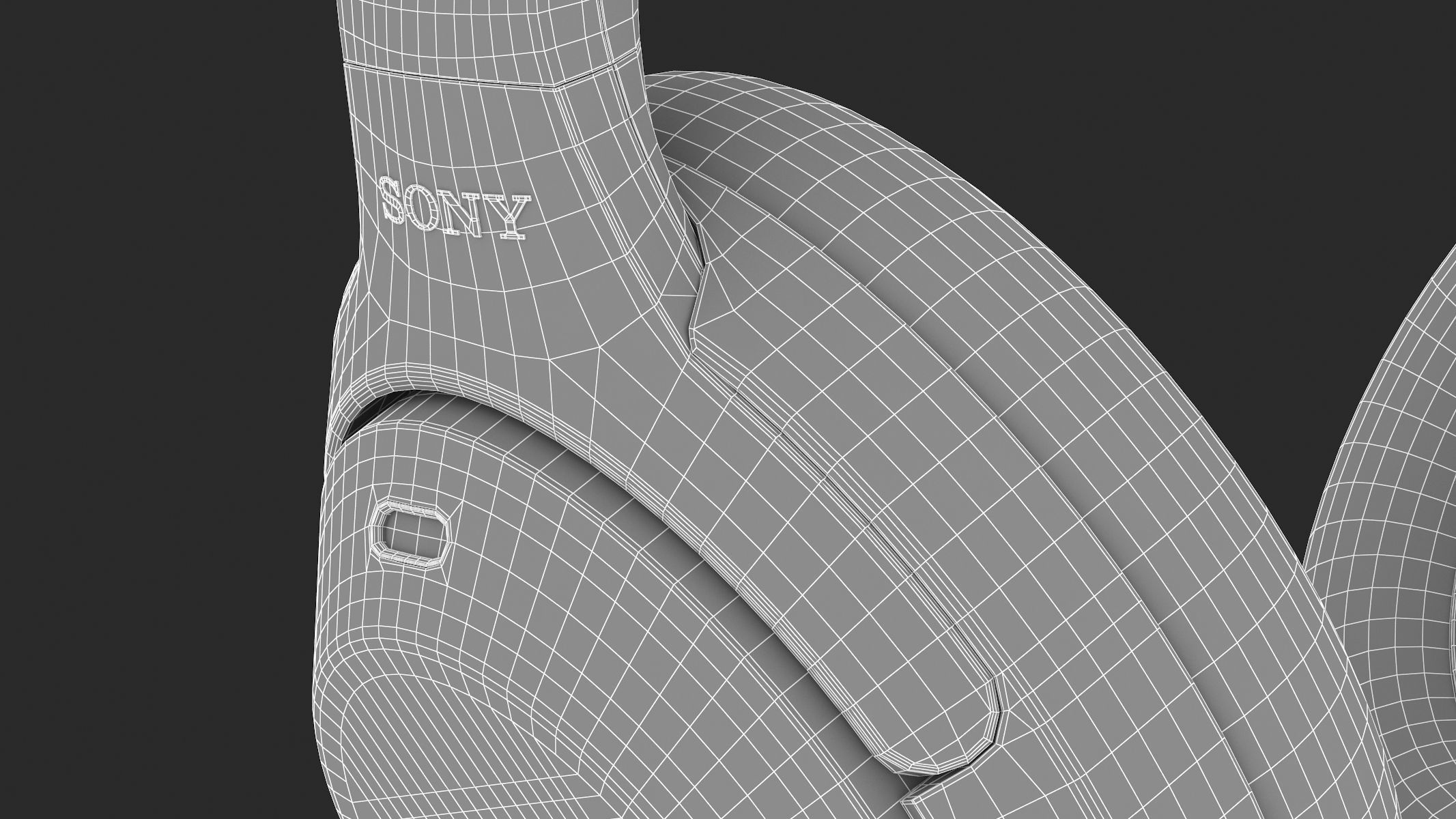 Sony Headphones WH1000XM3 3D model_39