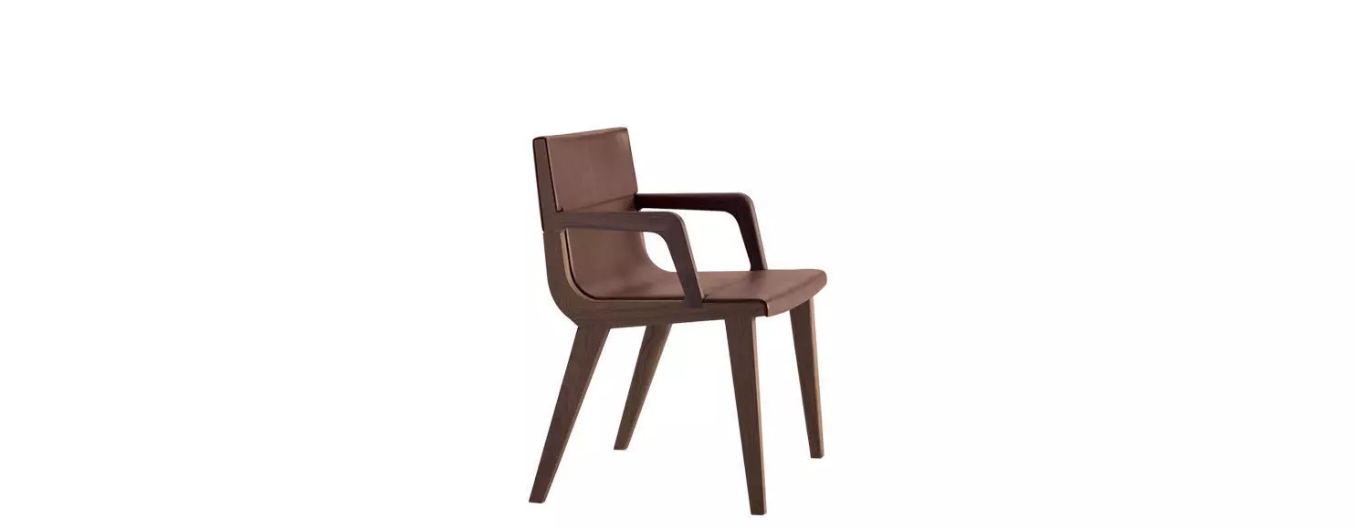 ARSB ARCO LEATHER CHAIR Free low-poly 3D model