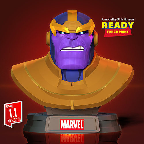 Thanos - Marvel Contest of Champions 3D print model