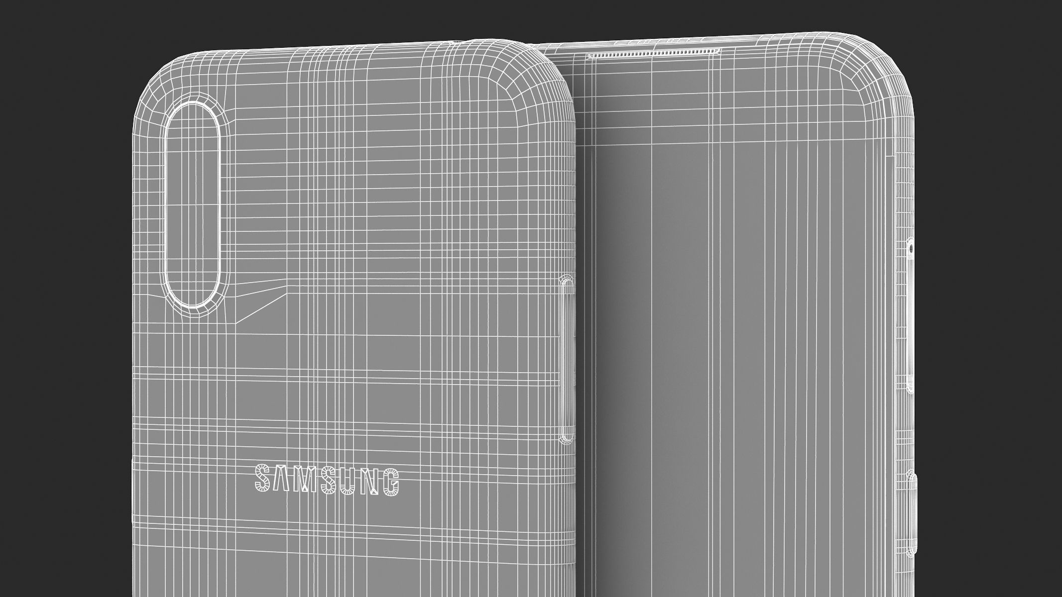 Samsung Galaxy A01 Black 3D model_37