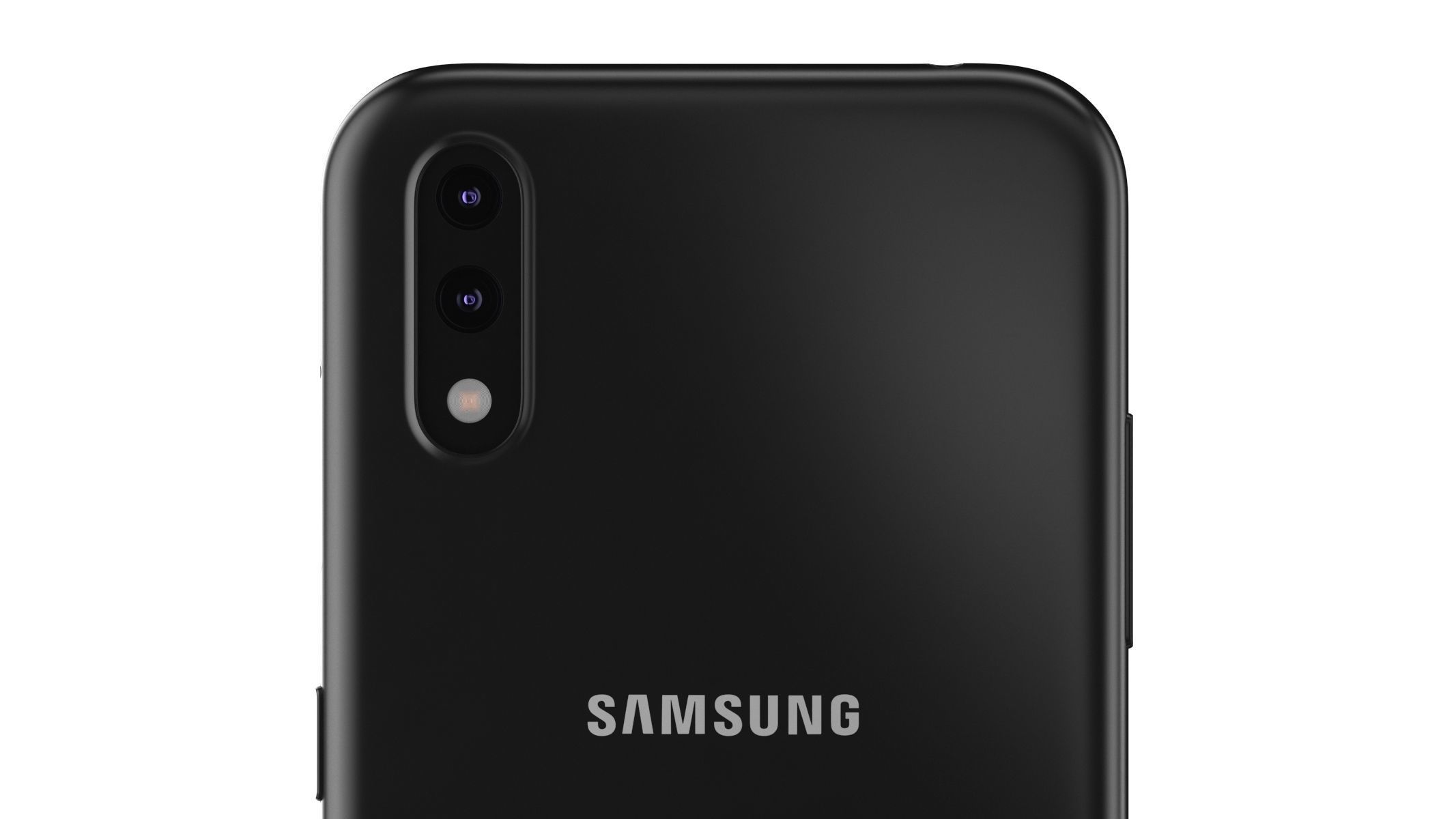 Samsung Galaxy A01 Black 3D model_14