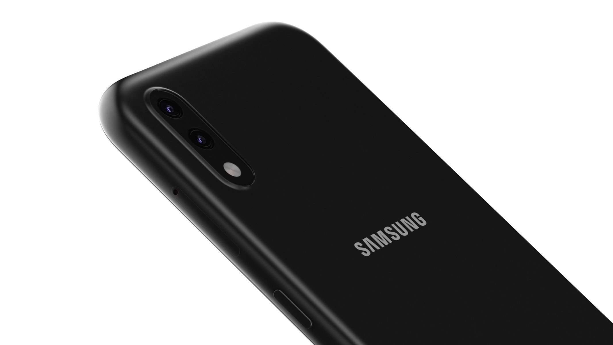 Samsung Galaxy A01 Black 3D model_15