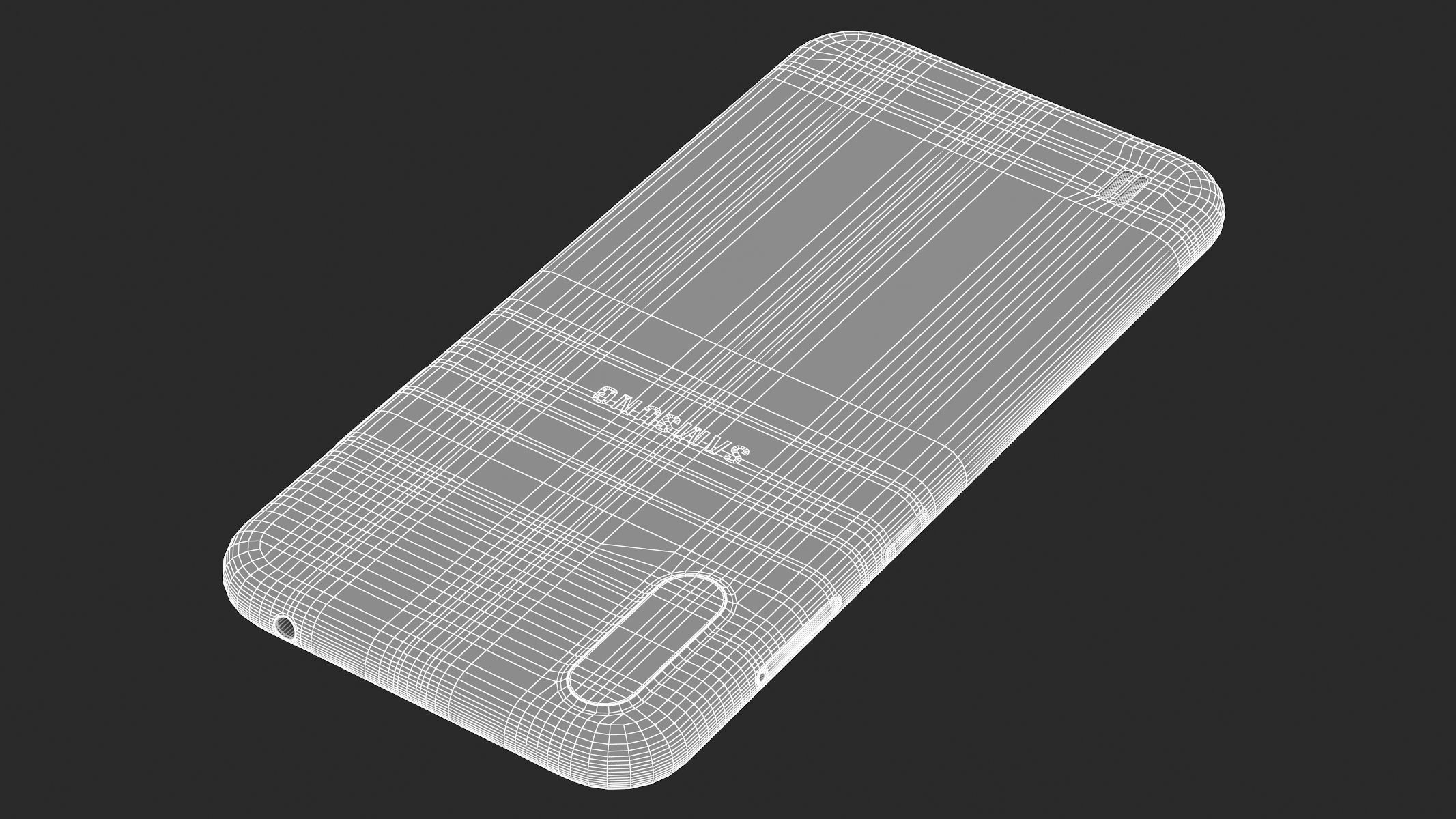 Samsung Galaxy A01 Black 3D model_25