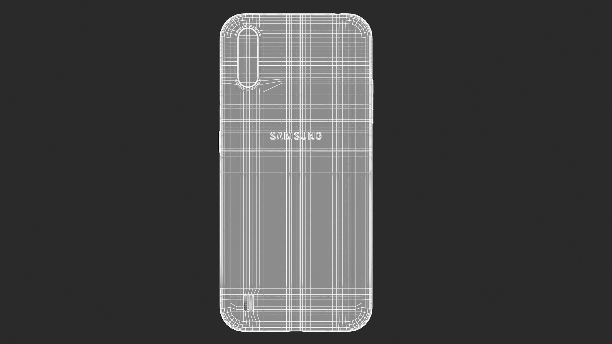 Samsung Galaxy A01 Black 3D model_20