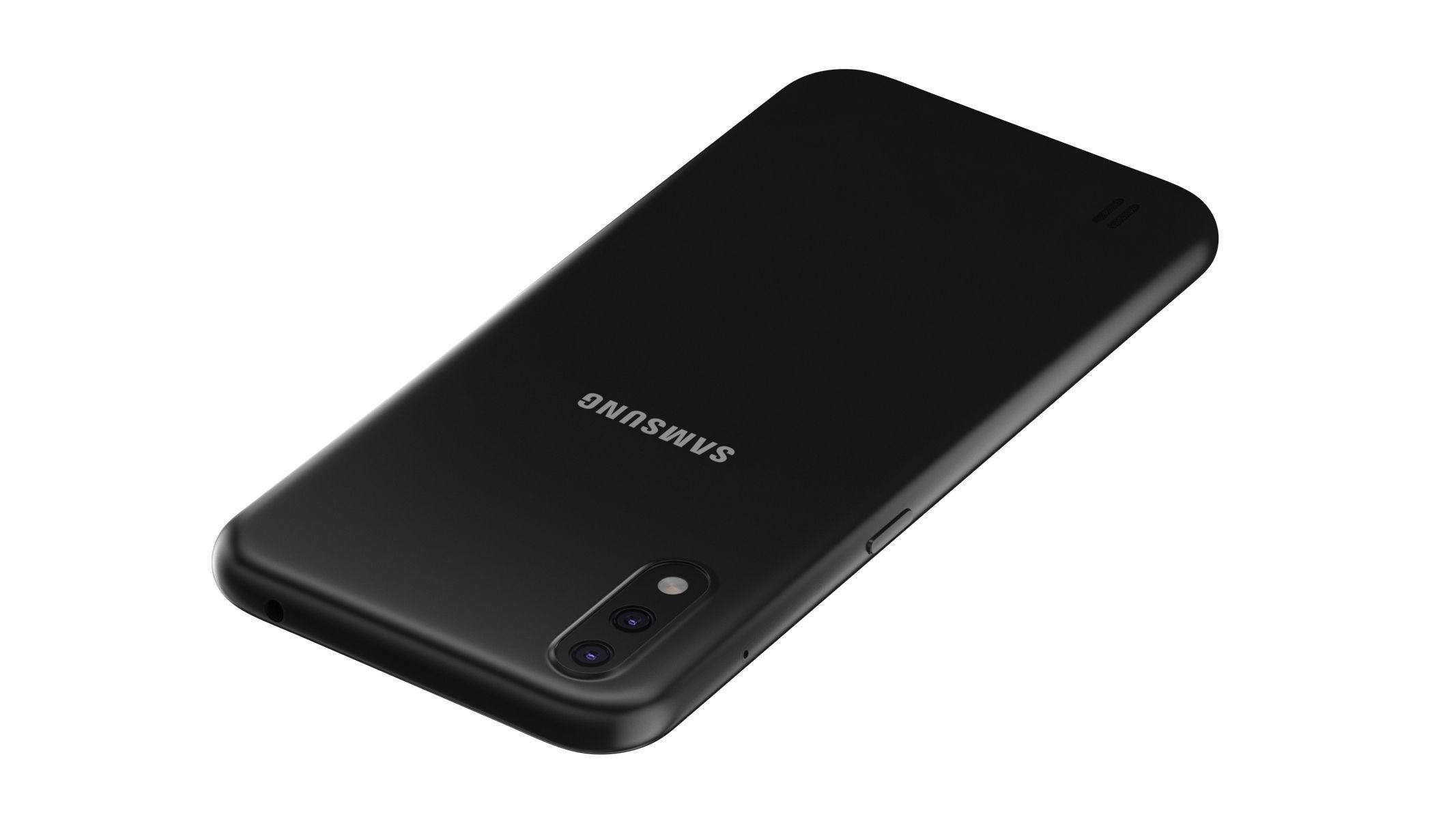 Samsung Galaxy A01 Black 3D model_9